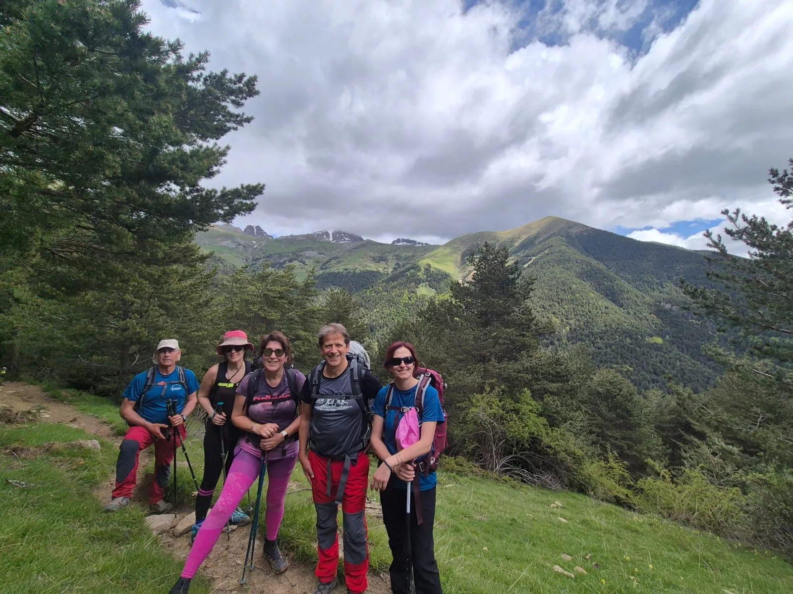 Recorrido de las etapas ocho y nueve del GR15 de cincuenta Javieres. Foto Juanlu Herrero
