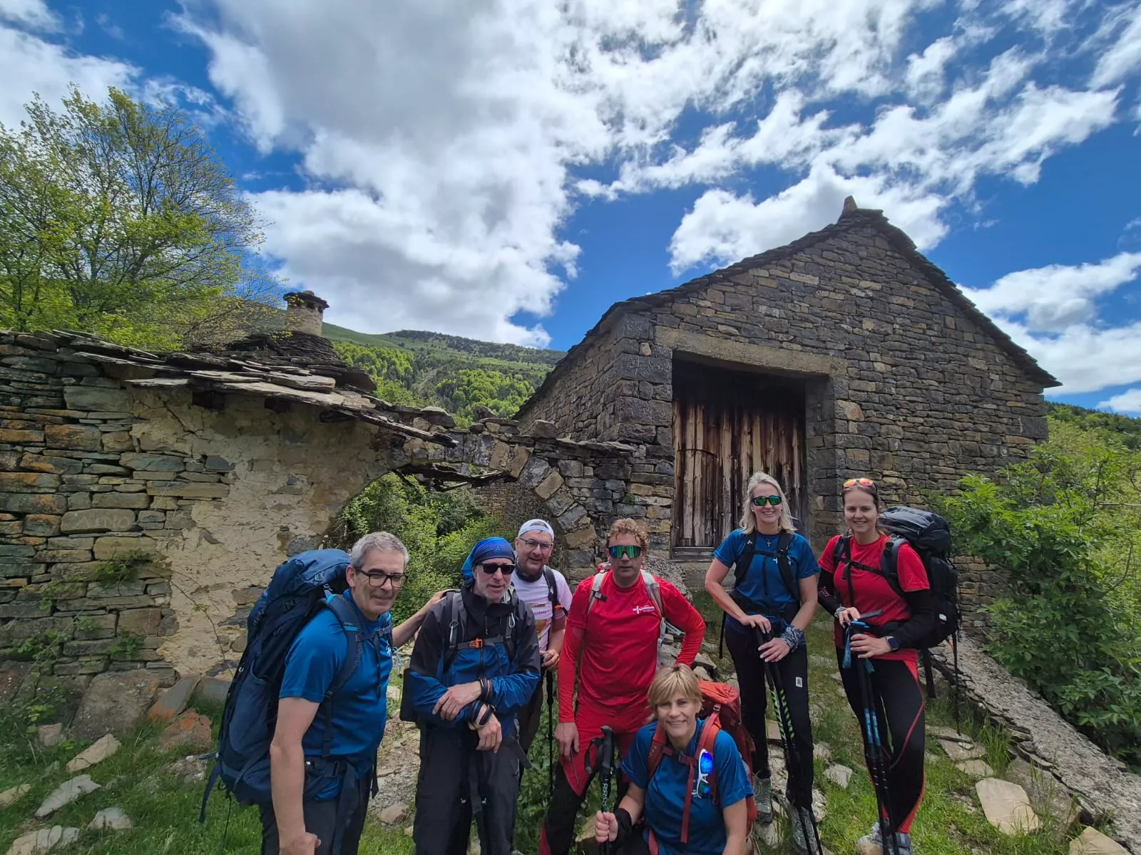 Recorrido de las etapas ocho y nueve del GR15 de cincuenta Javieres. Foto Juanlu Herrero