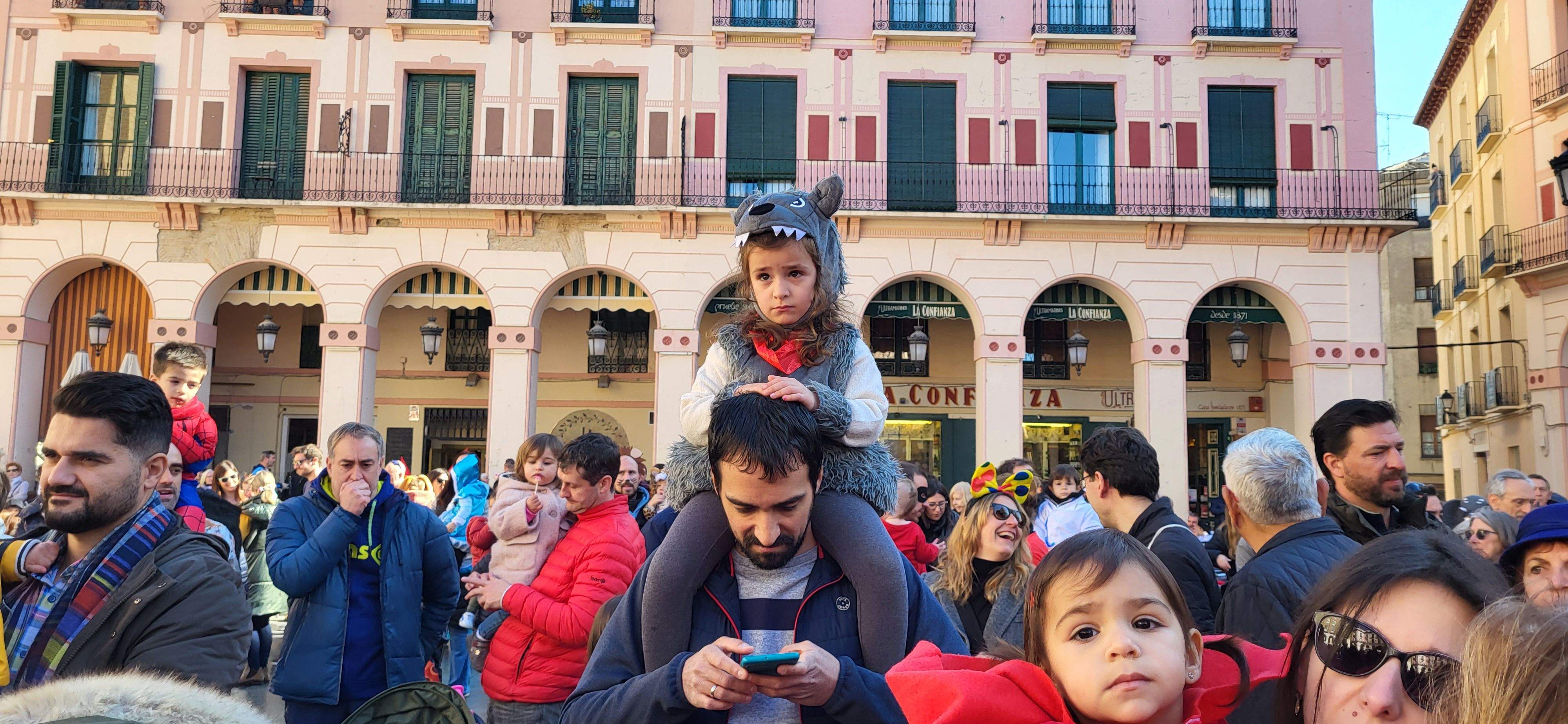 Carnaval Infantil en Huesca. Foto: Mercedes Manterola