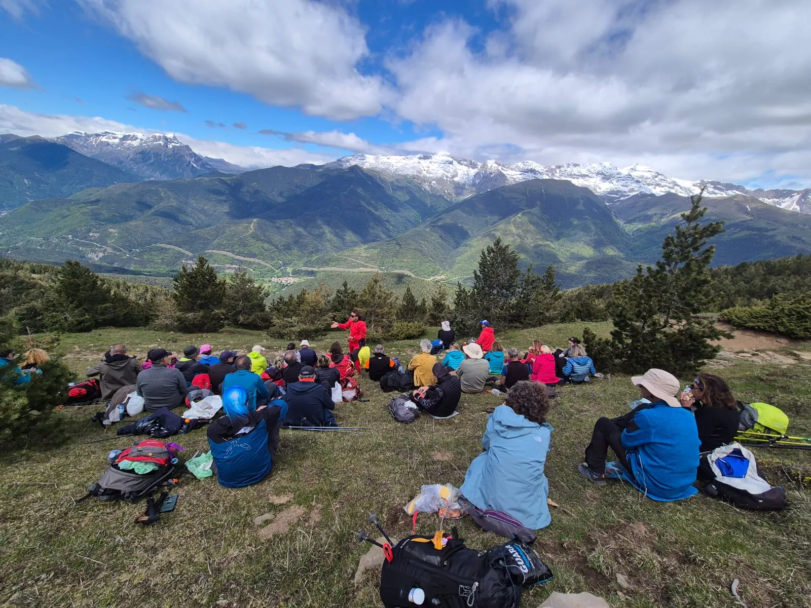 Recorrido de las etapas ocho y nueve del GR15 de cincuenta Javieres. Foto Juanlu Herrero