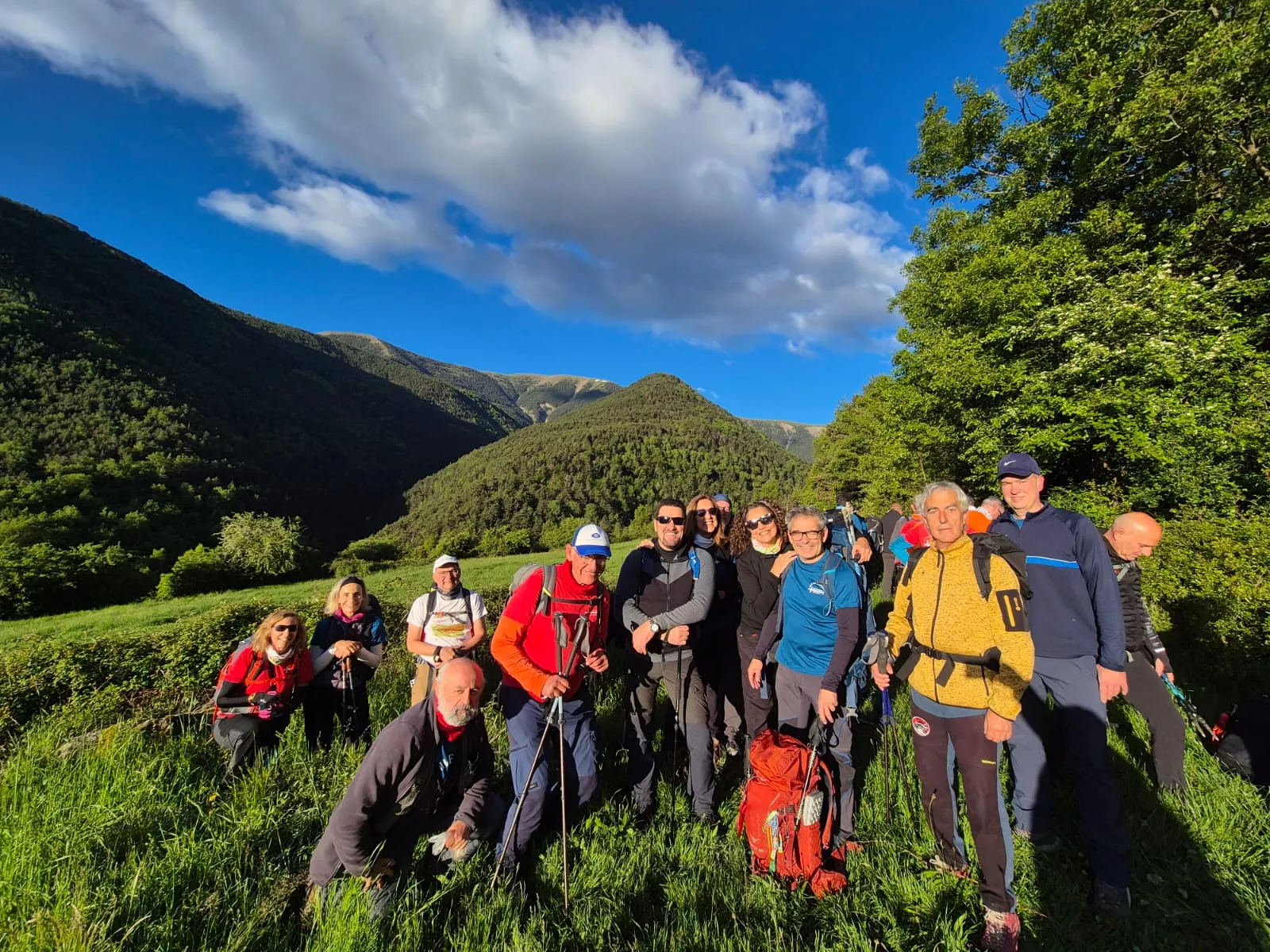 Recorrido de las etapas ocho y nueve del GR15 de cincuenta Javieres. Foto Juanlu Herrero