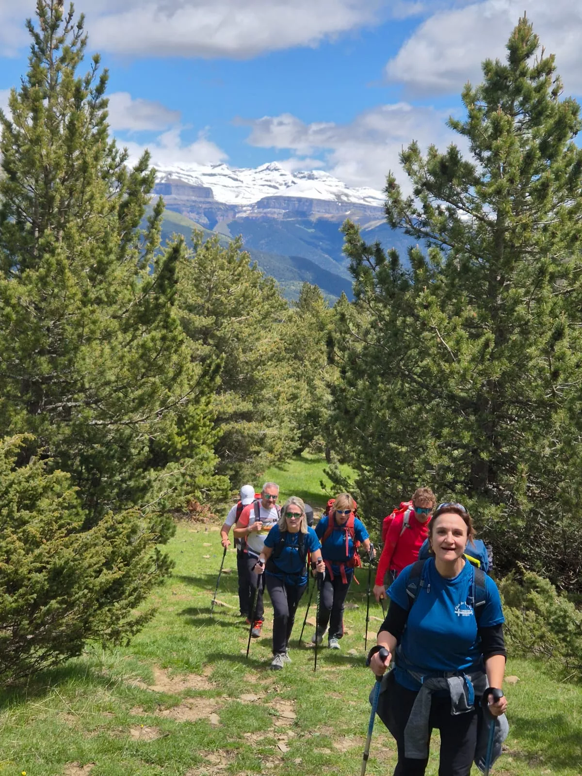 Recorrido de las etapas ocho y nueve del GR15 de cincuenta Javieres. Foto Juanlu Herrero