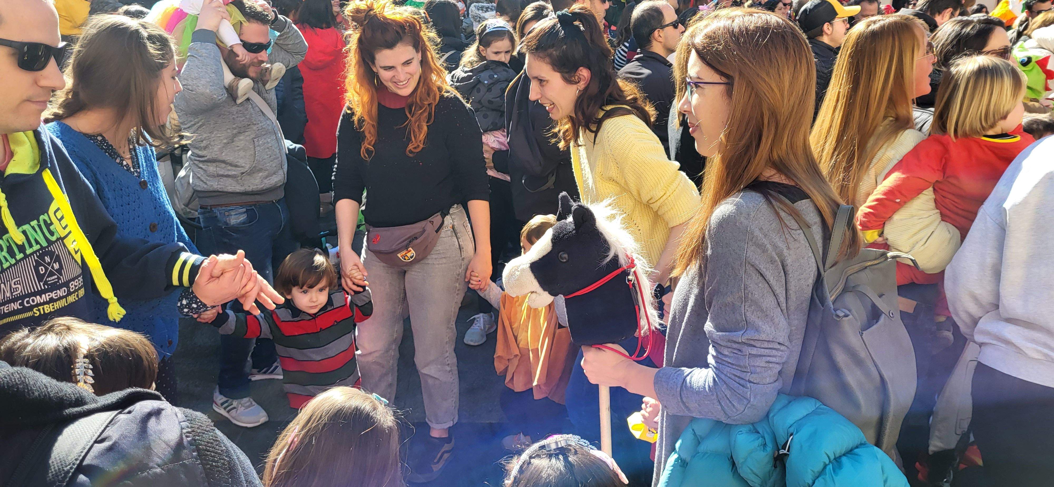Carnaval Infantil en Huesca. Foto: Mercedes Manterola