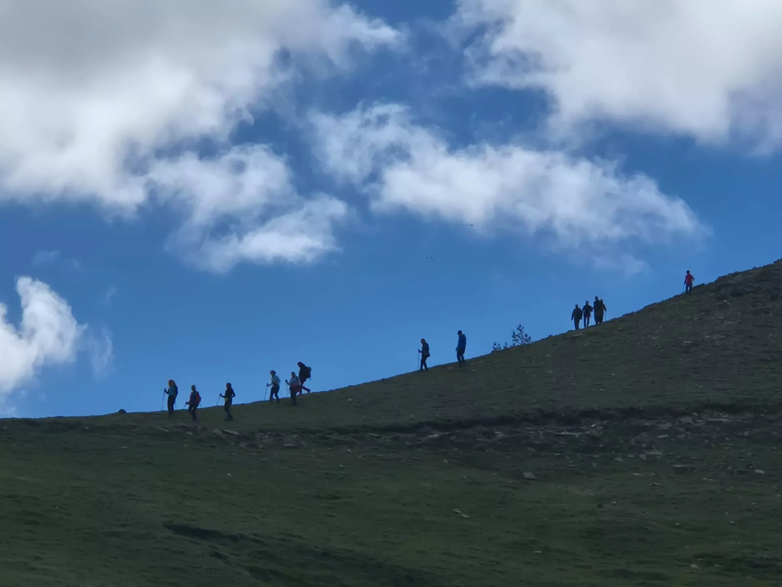 Recorrido de las etapas ocho y nueve del GR15 de cincuenta Javieres. Foto Juanlu Herrero