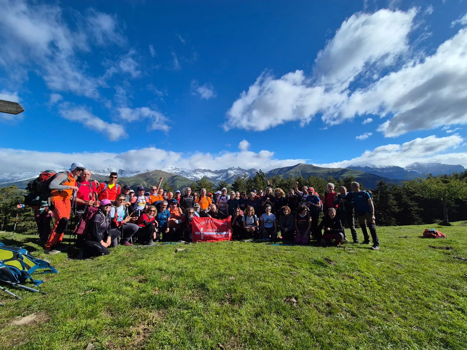 Recorrido de las etapas ocho y nueve del GR15 de cincuenta Javieres. Foto Juanlu Herrero
