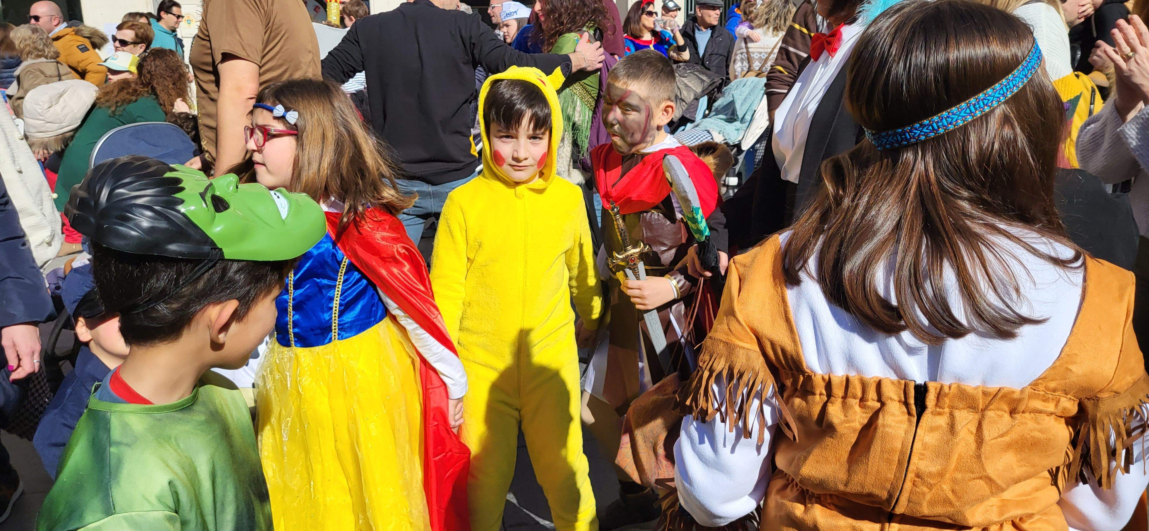 Carnaval Infantil en Huesca. Foto: Mercedes Manterola