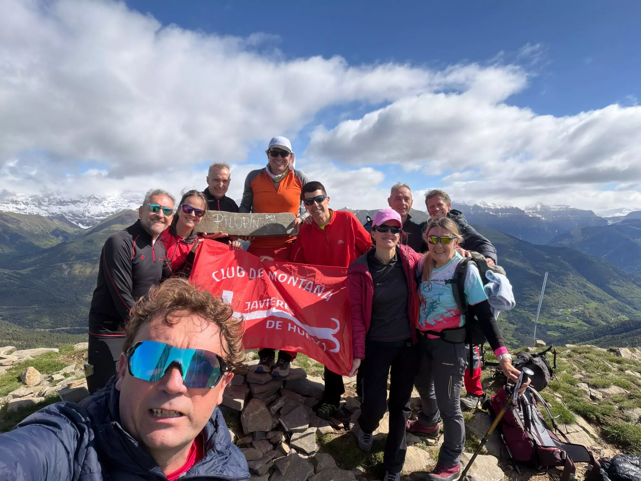 Recorrido de las etapas ocho y nueve del GR15 de cincuenta Javieres. Foto Niko Alonso