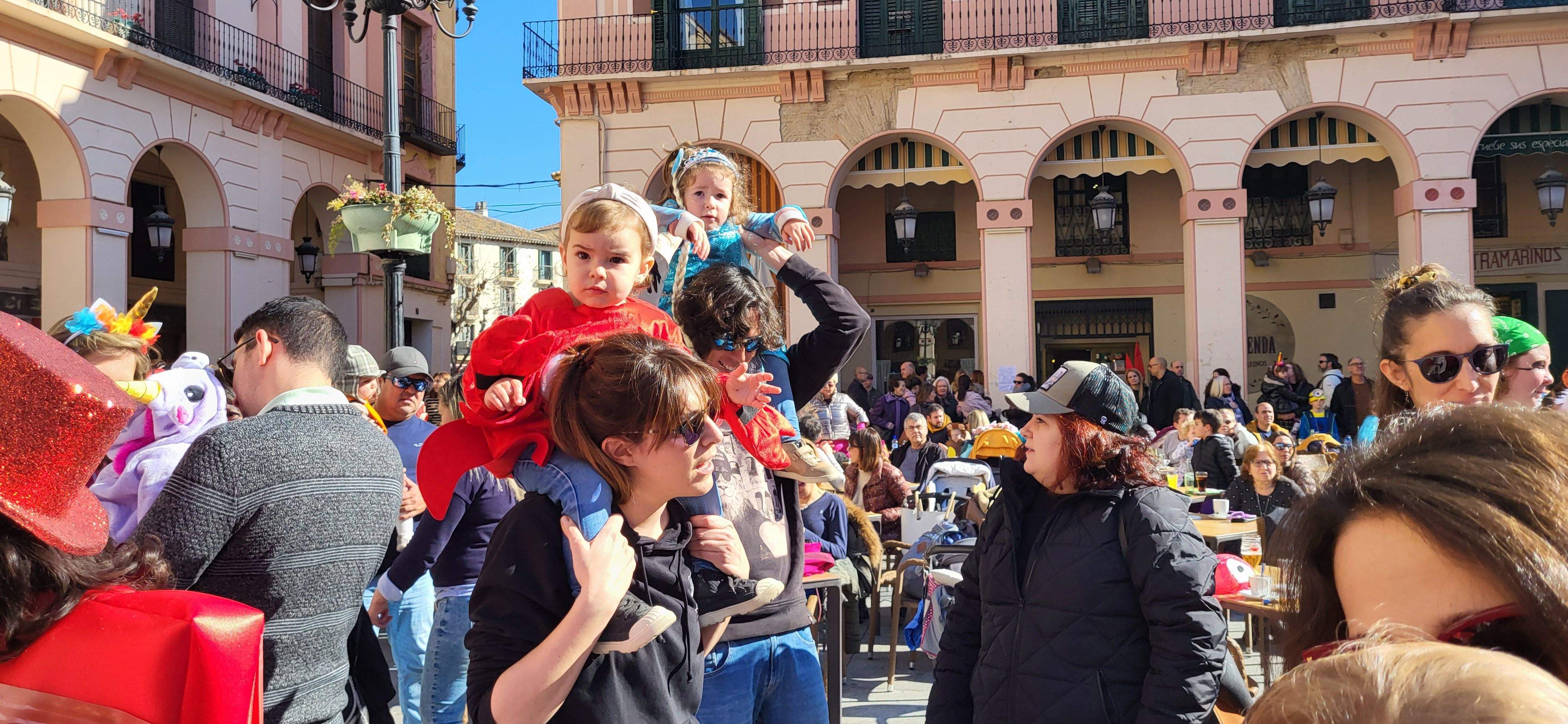 Carnaval Infantil en Huesca. Foto: Mercedes Manterola