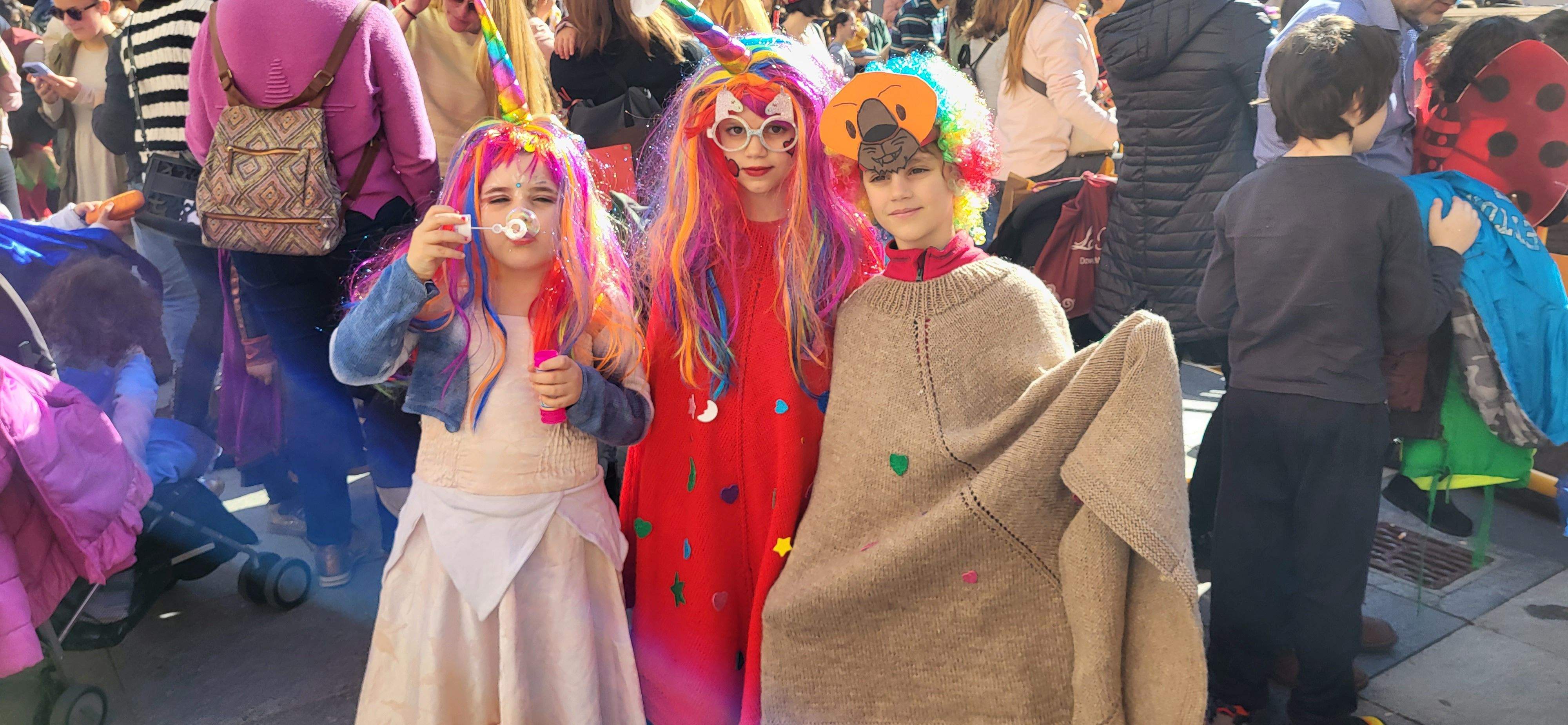 Carnaval Infantil en Huesca. Foto: Mercedes Manterola