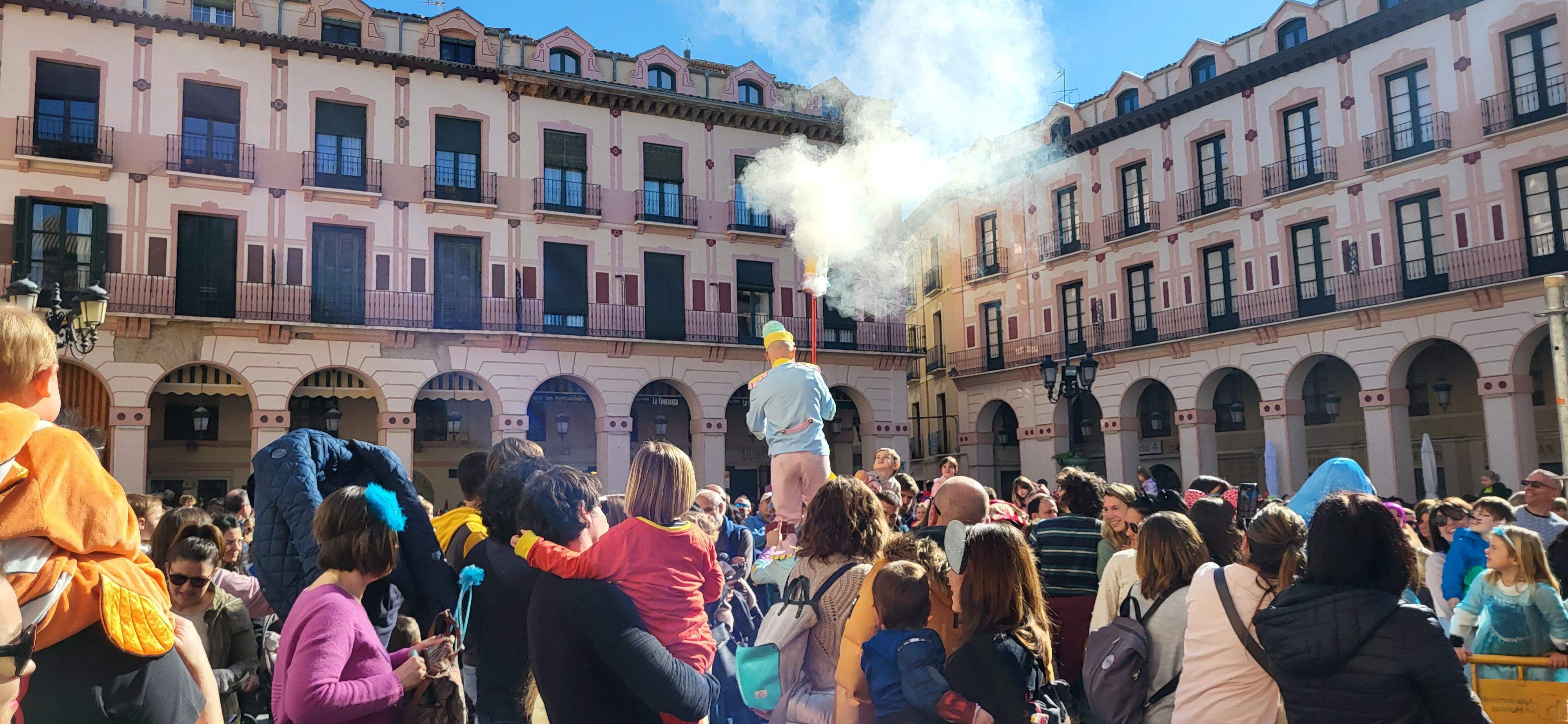 Carnaval Infantil en Huesca. Foto: Mercedes Manterola