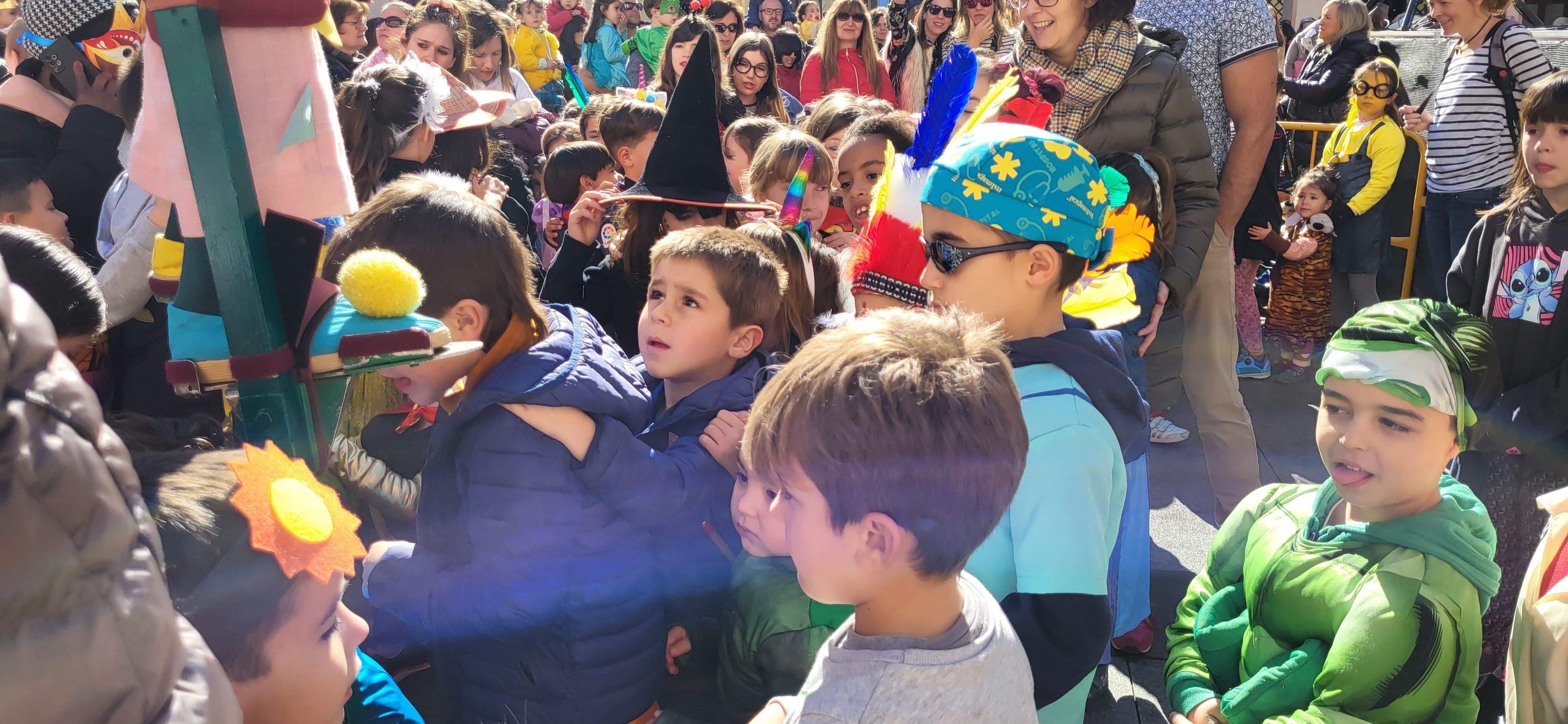 Carnaval Infantil en Huesca. Foto: Mercedes Manterola