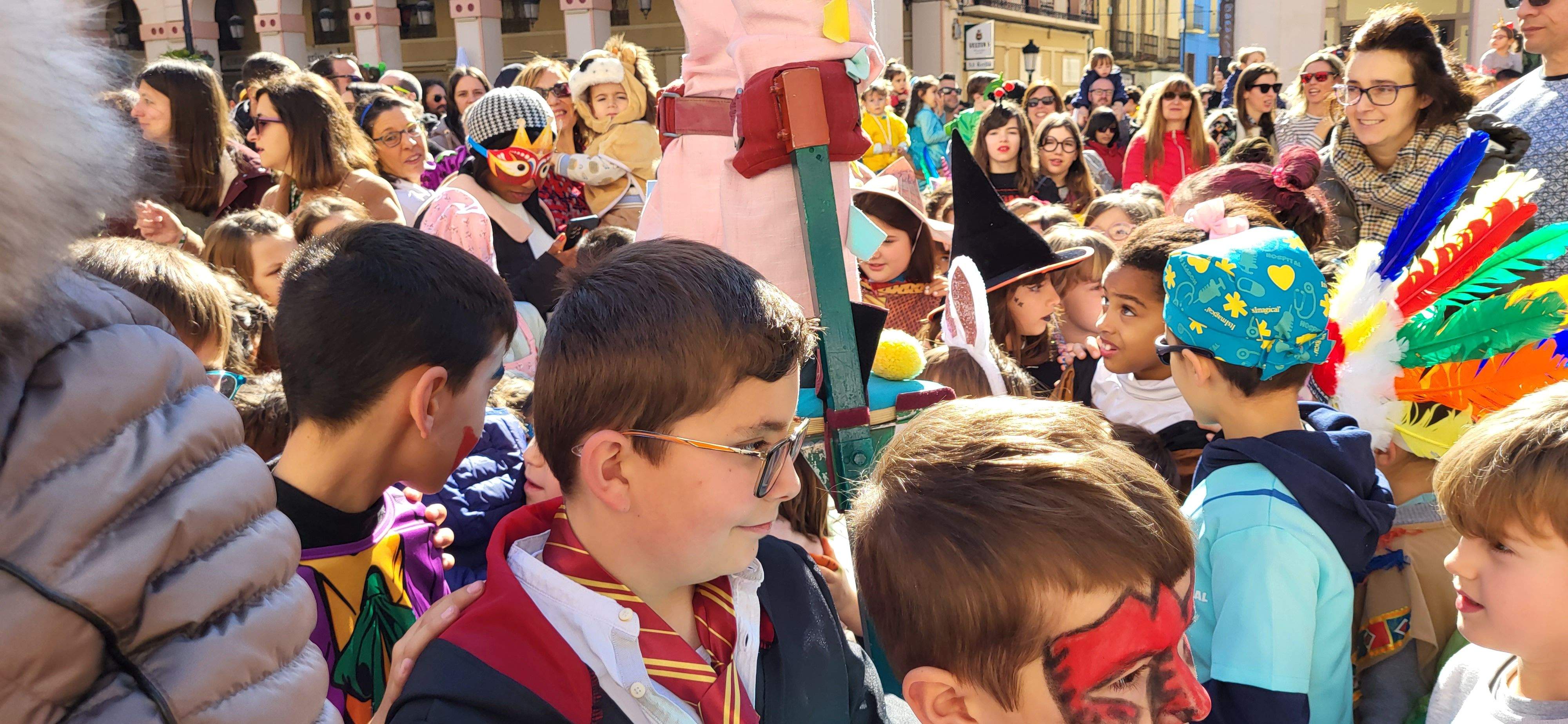 Carnaval Infantil en Huesca. Foto: Mercedes Manterola