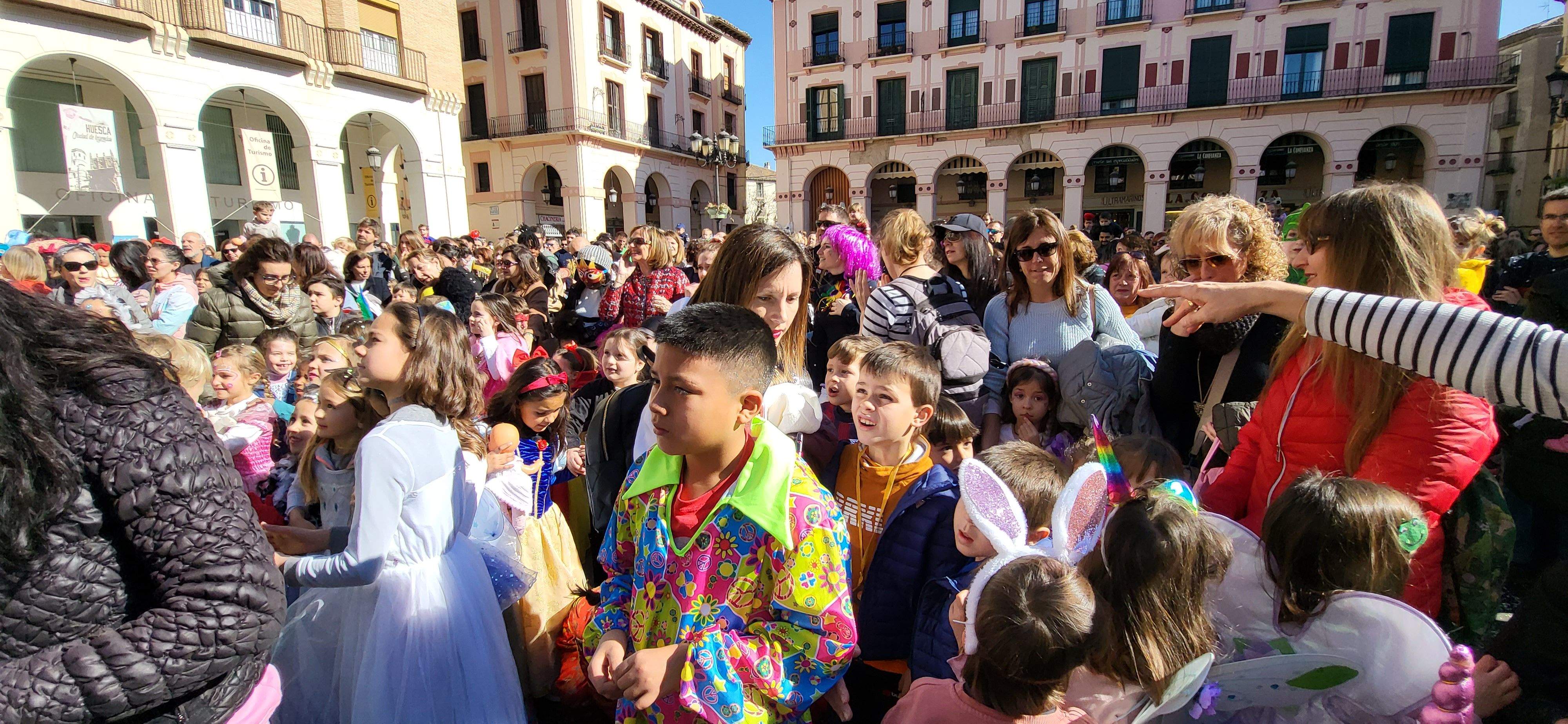Carnaval Infantil en Huesca. Foto: Mercedes Manterola