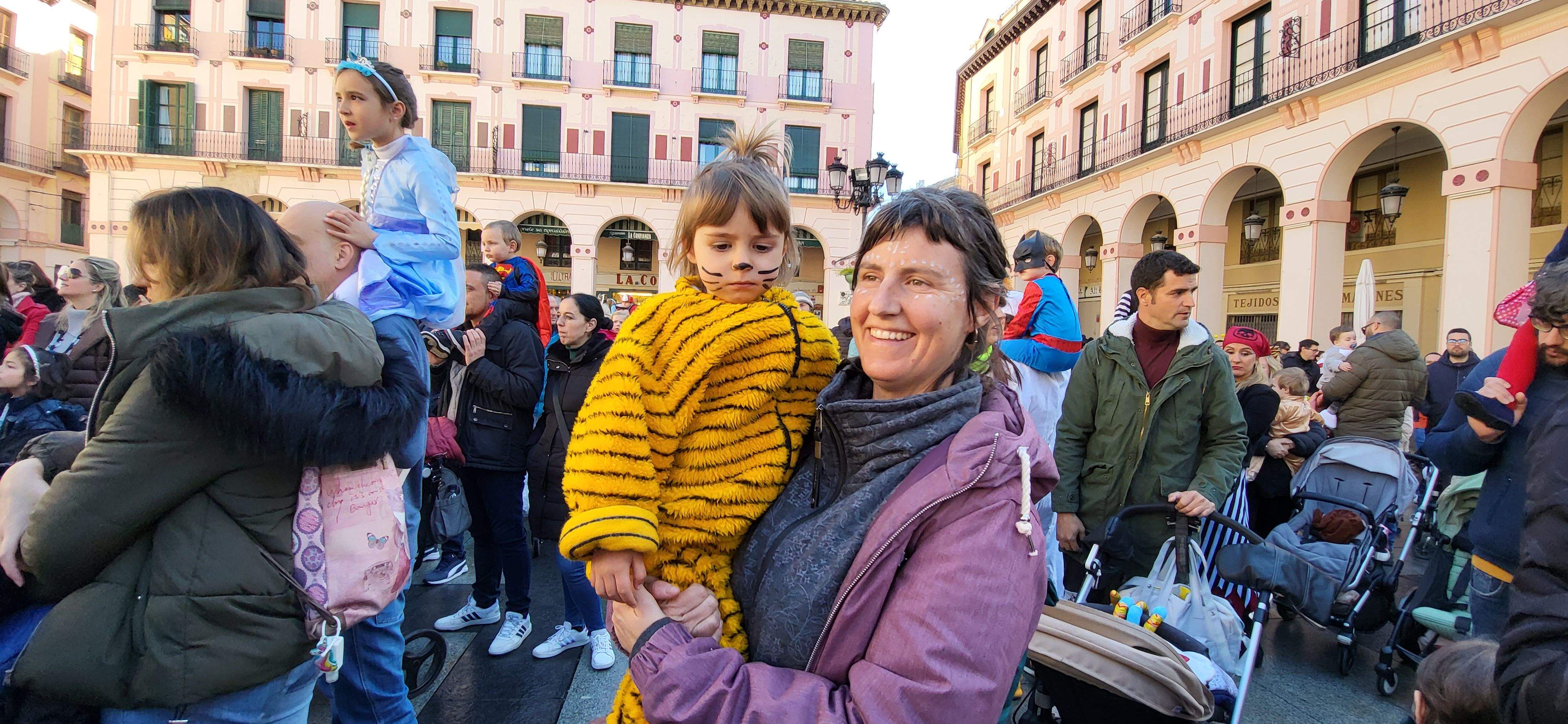 Carnaval Infantil en Huesca. Foto: Mercedes Manterola