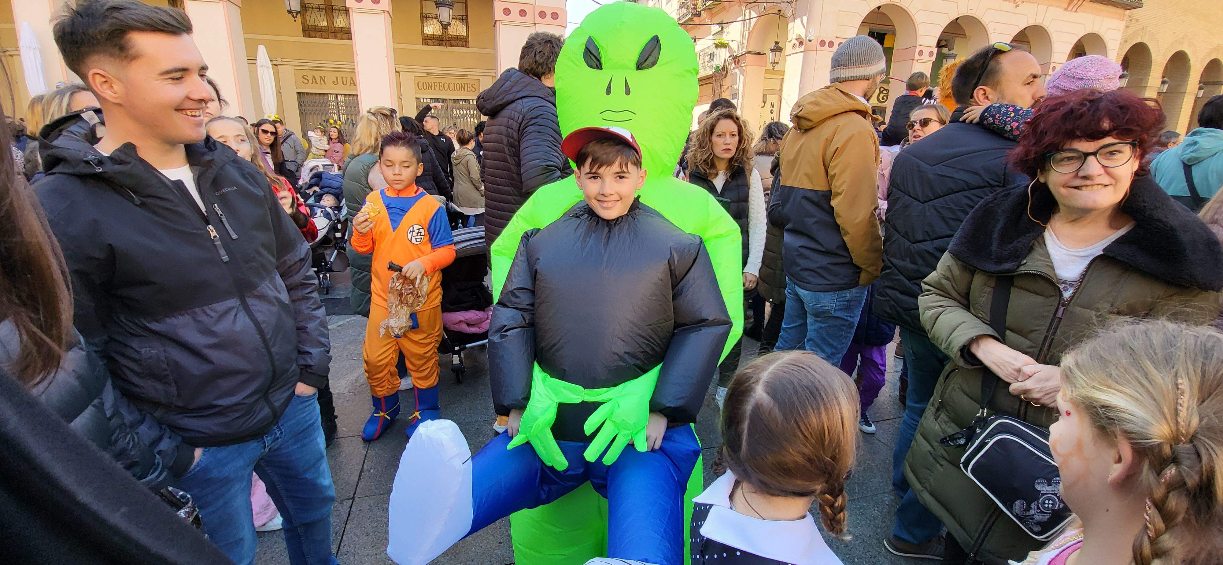 Carnaval Infantil en Huesca. Foto: Mercedes Manterola