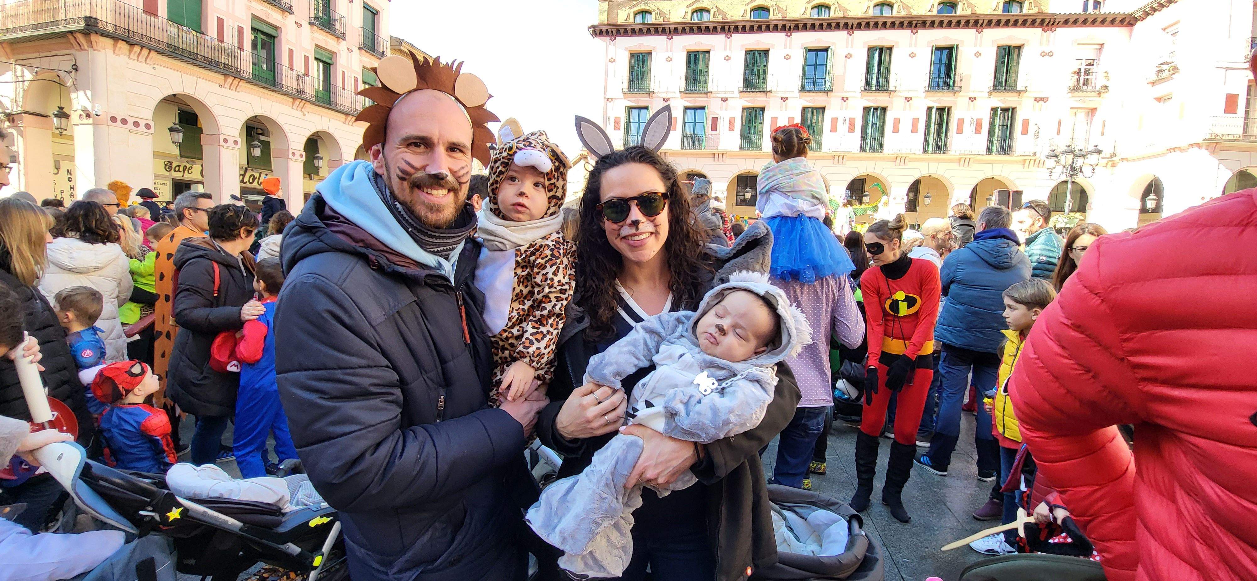Carnaval Infantil en Huesca. Foto: Mercedes Manterola