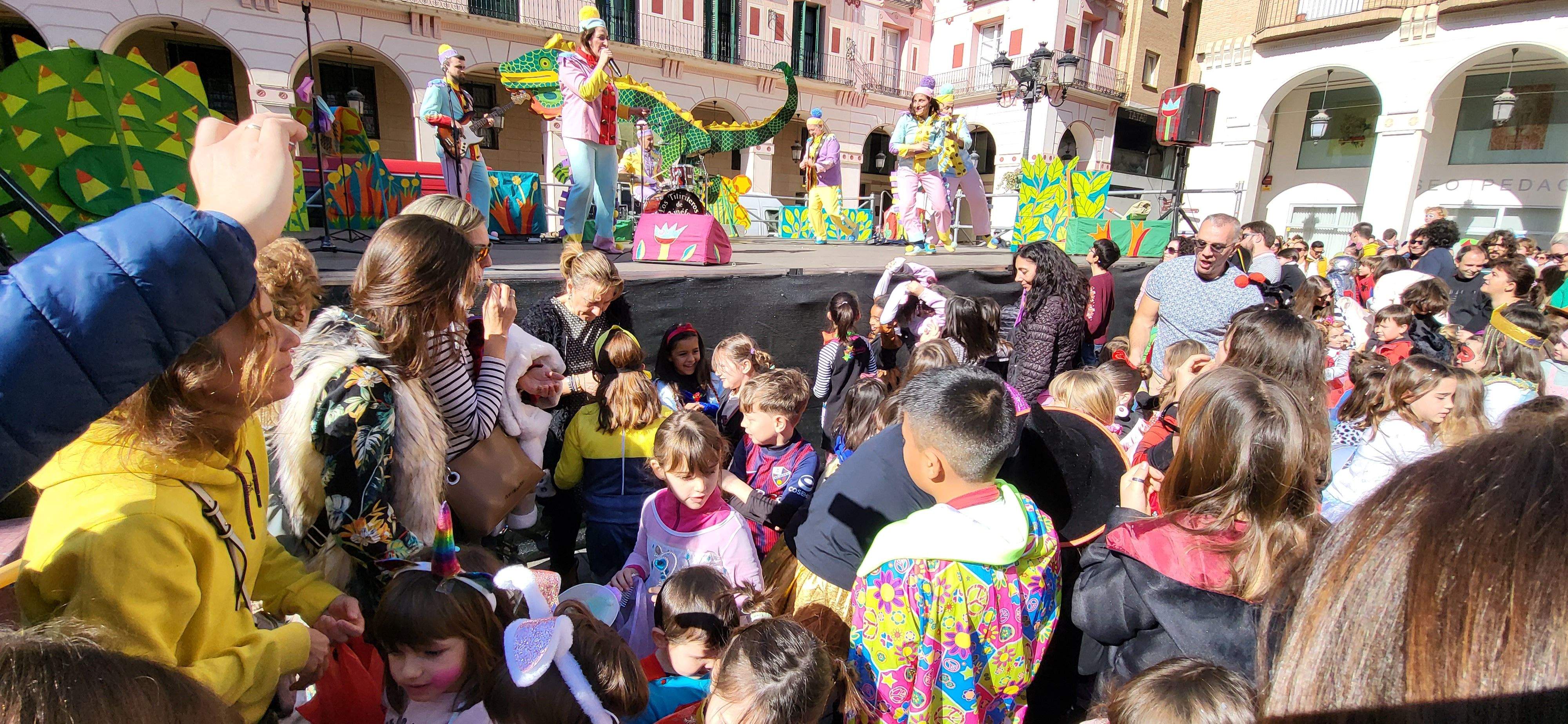 Carnaval Infantil en Huesca. Foto: Mercedes Manterola