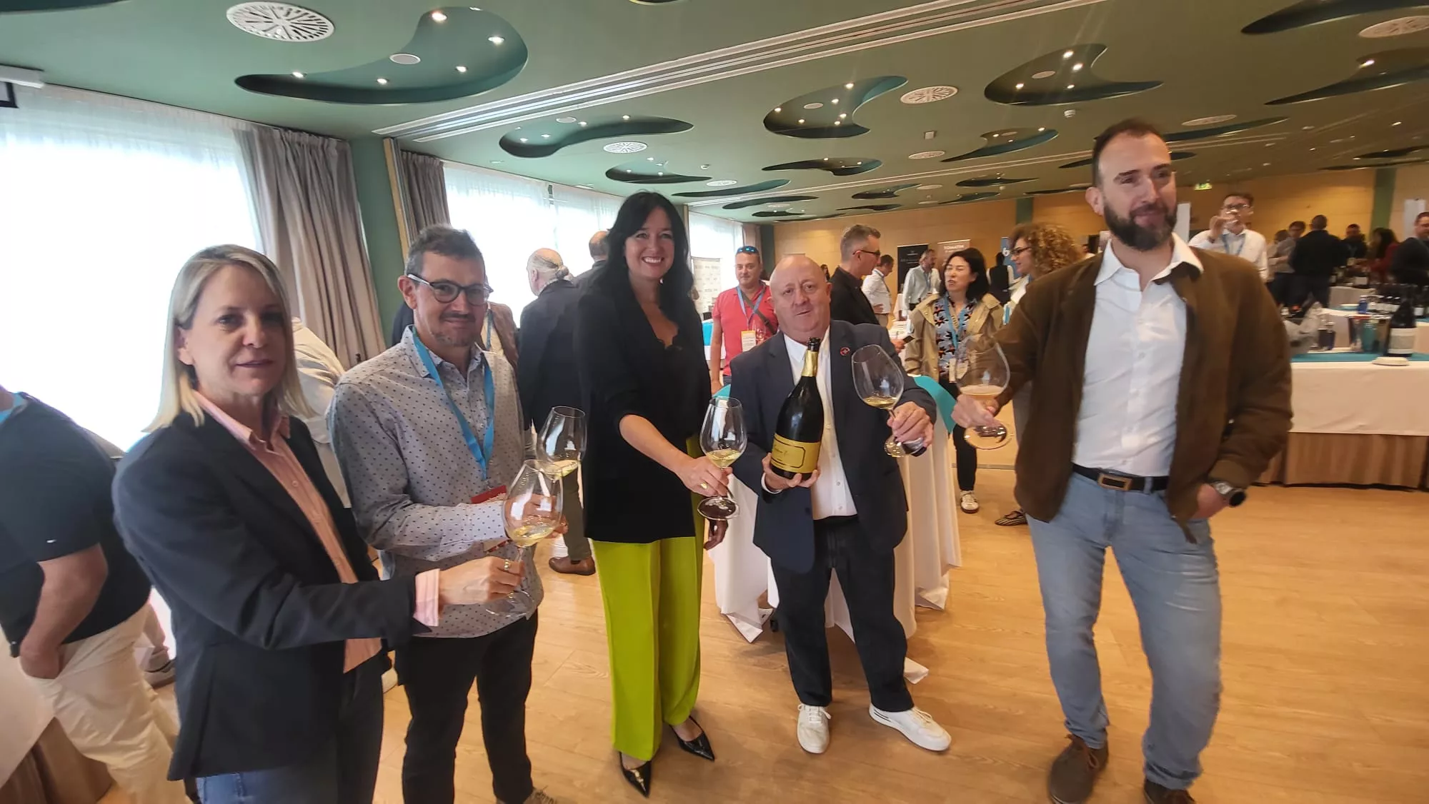 Feria del Vino de Distribuciones Blasco en el Abba Huesca. 