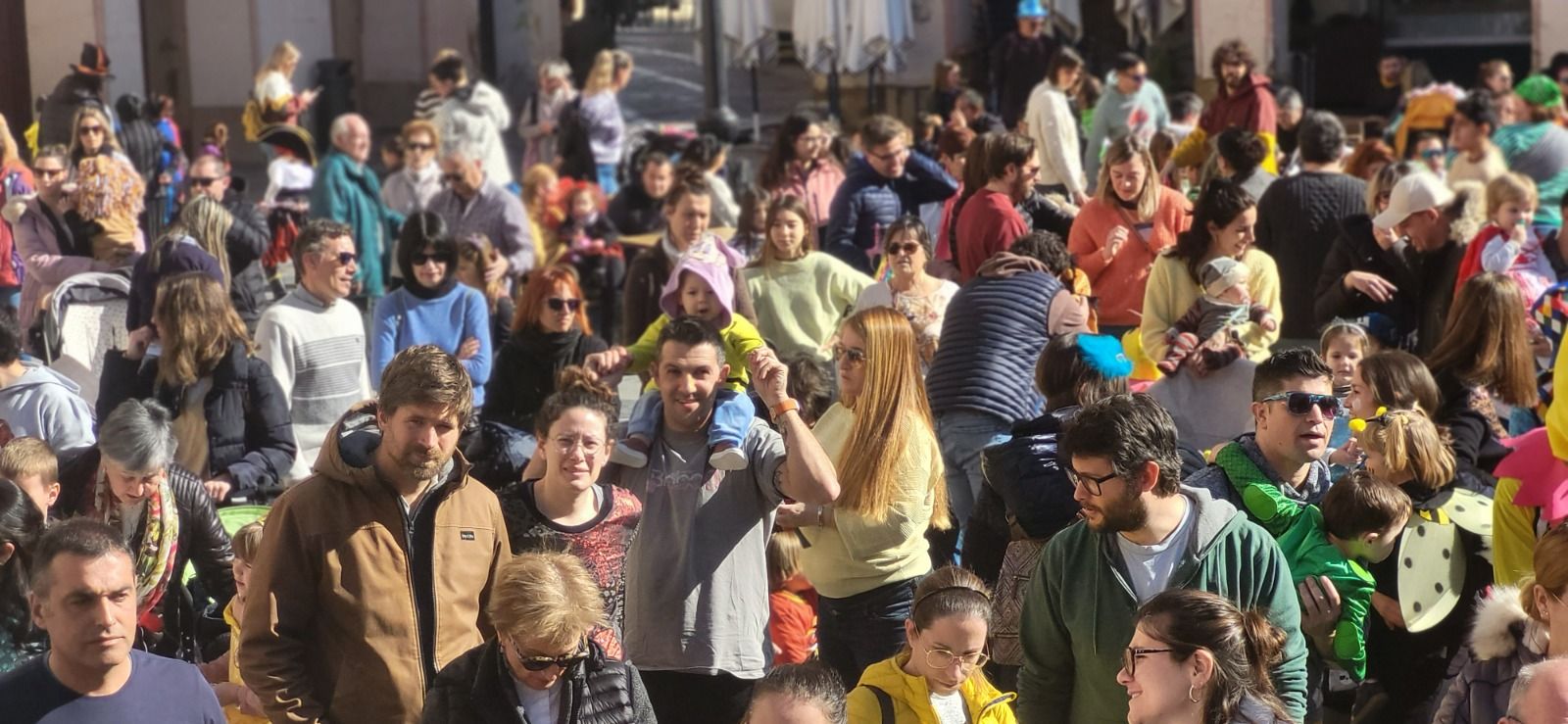 Carnaval Infantil en Huesca. Foto: Myriam Martínez