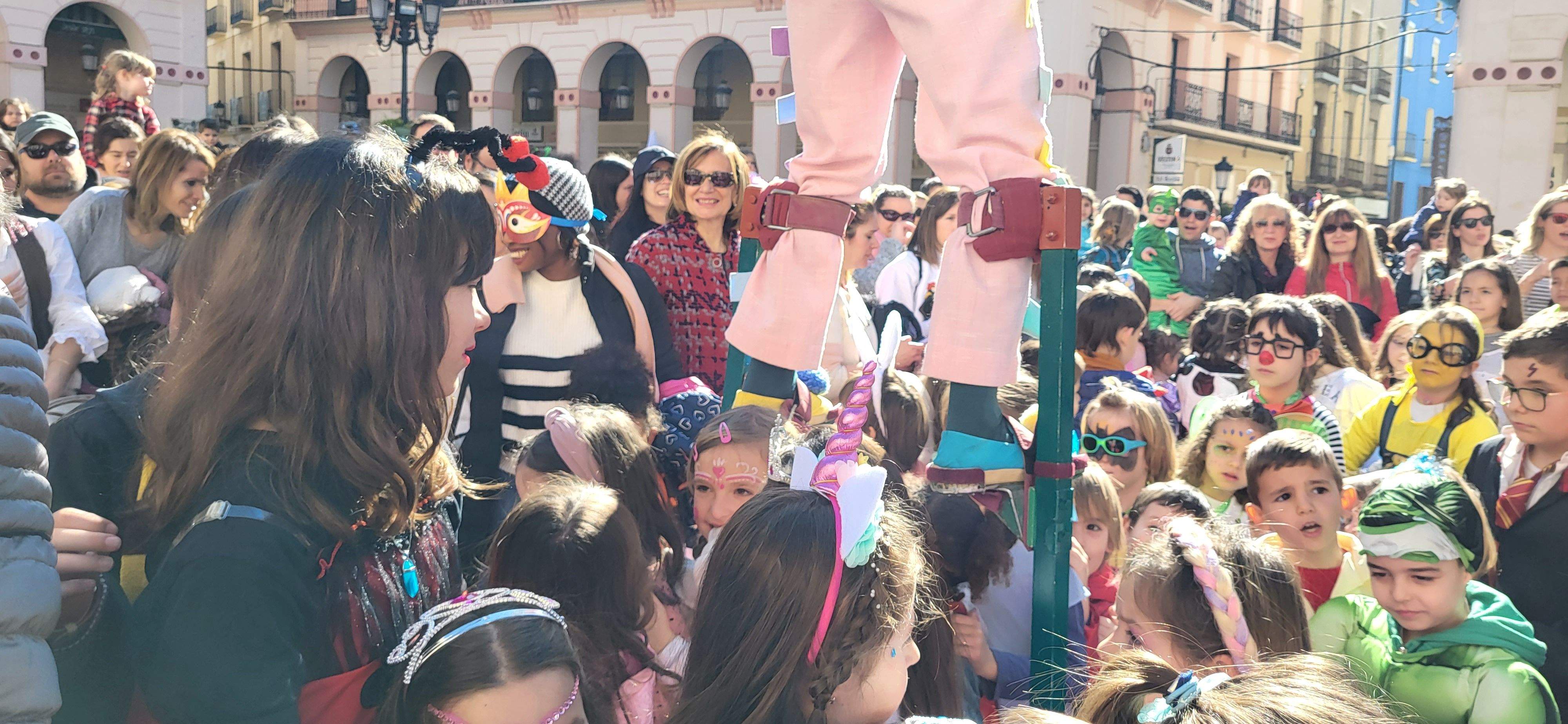 Carnaval Infantil este sábado en Huesca. Foto: Mercedes Manterola