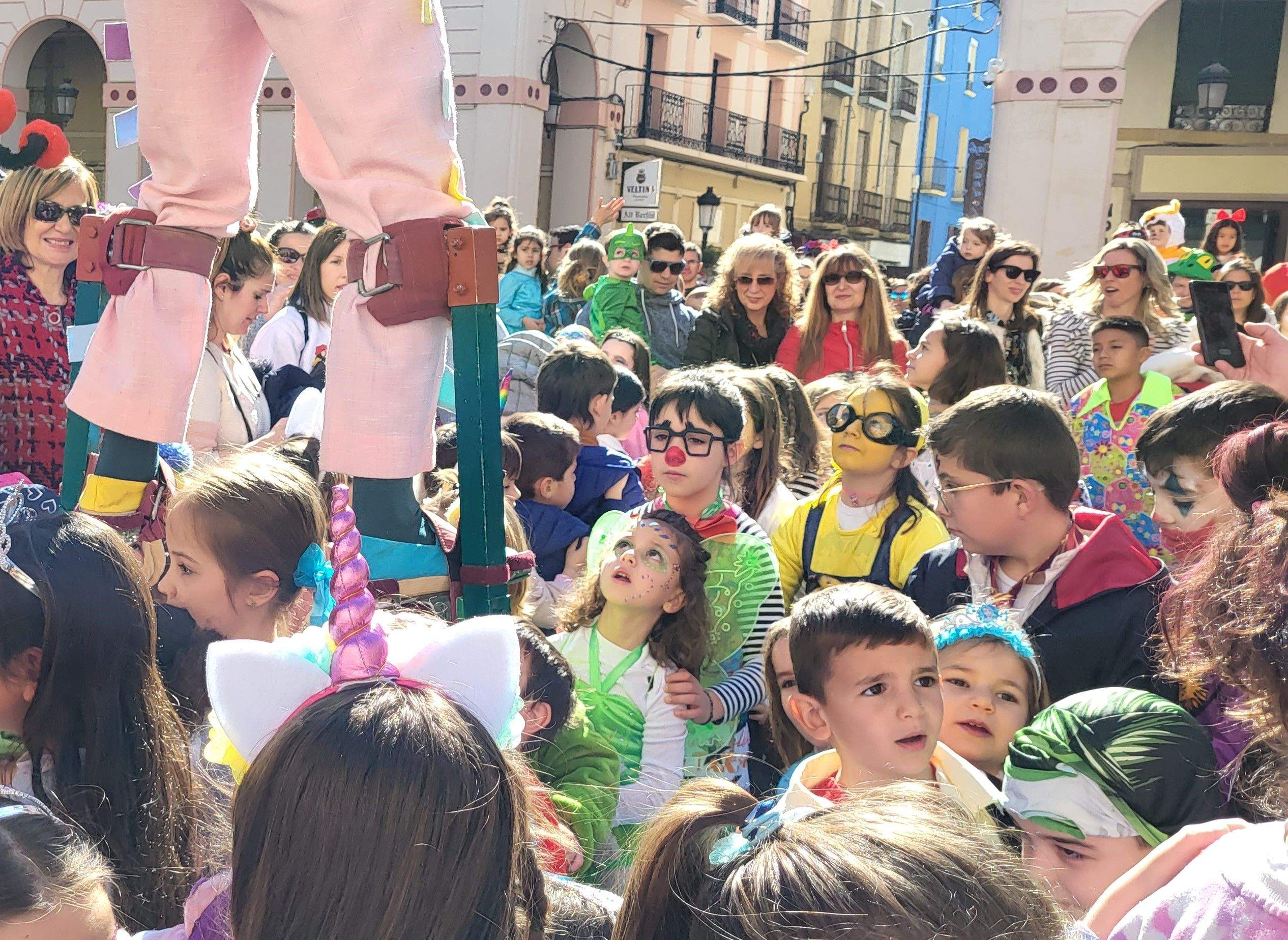 Carnaval Infantil en Huesca. Foto: Mercedes Manterola
