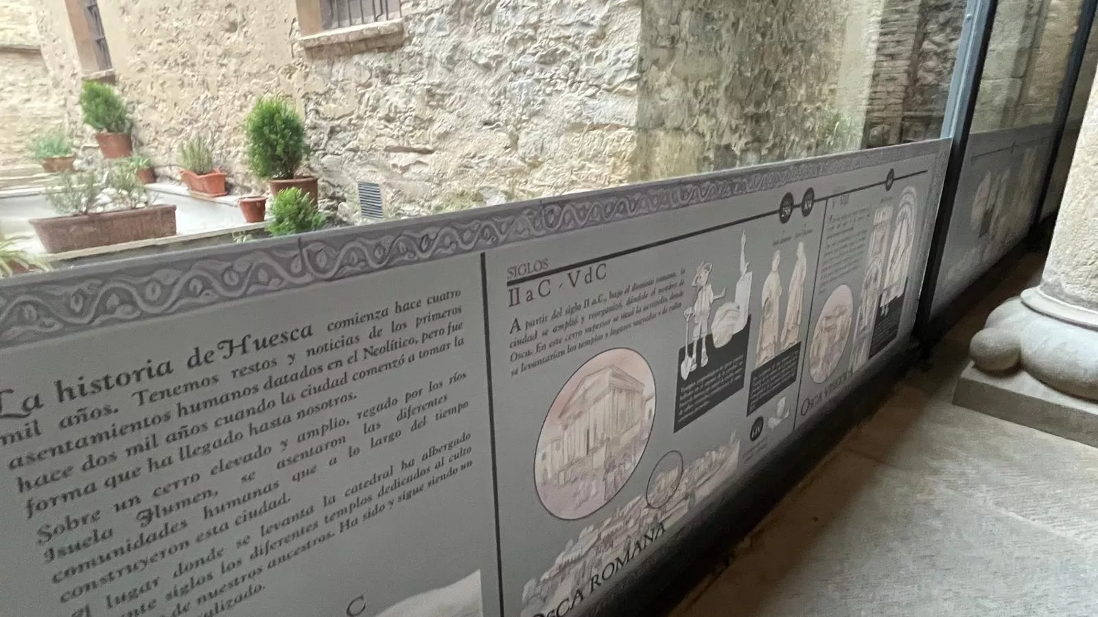 Proyecto "Érase una vez una catedral al revés” del Museo Diocesano de Huesca. Foto Mercedes Manterola