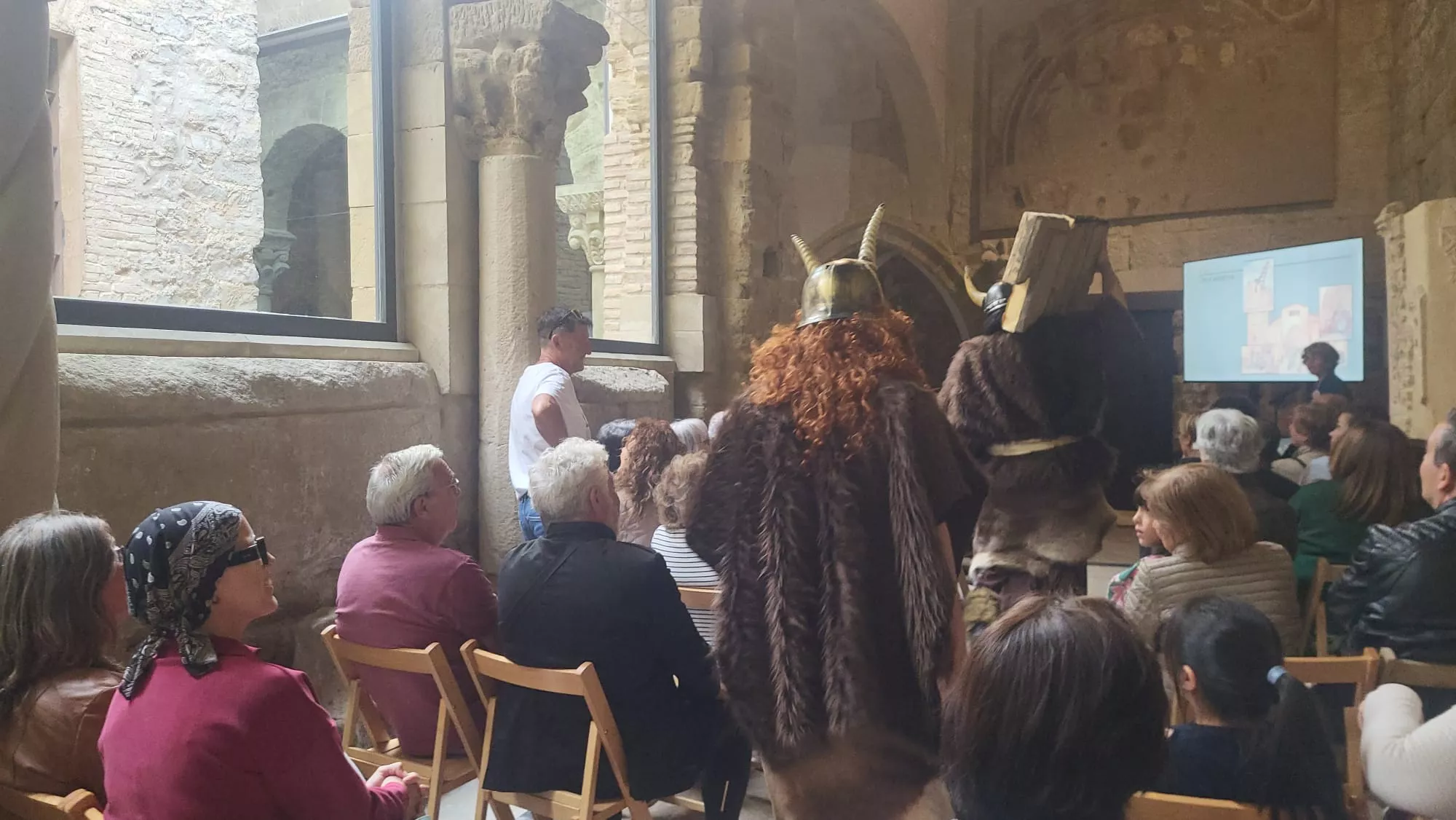 Proyecto "Érase una vez una catedral al revés” del Museo Diocesano de Huesca. Foto Mercedes Manterola