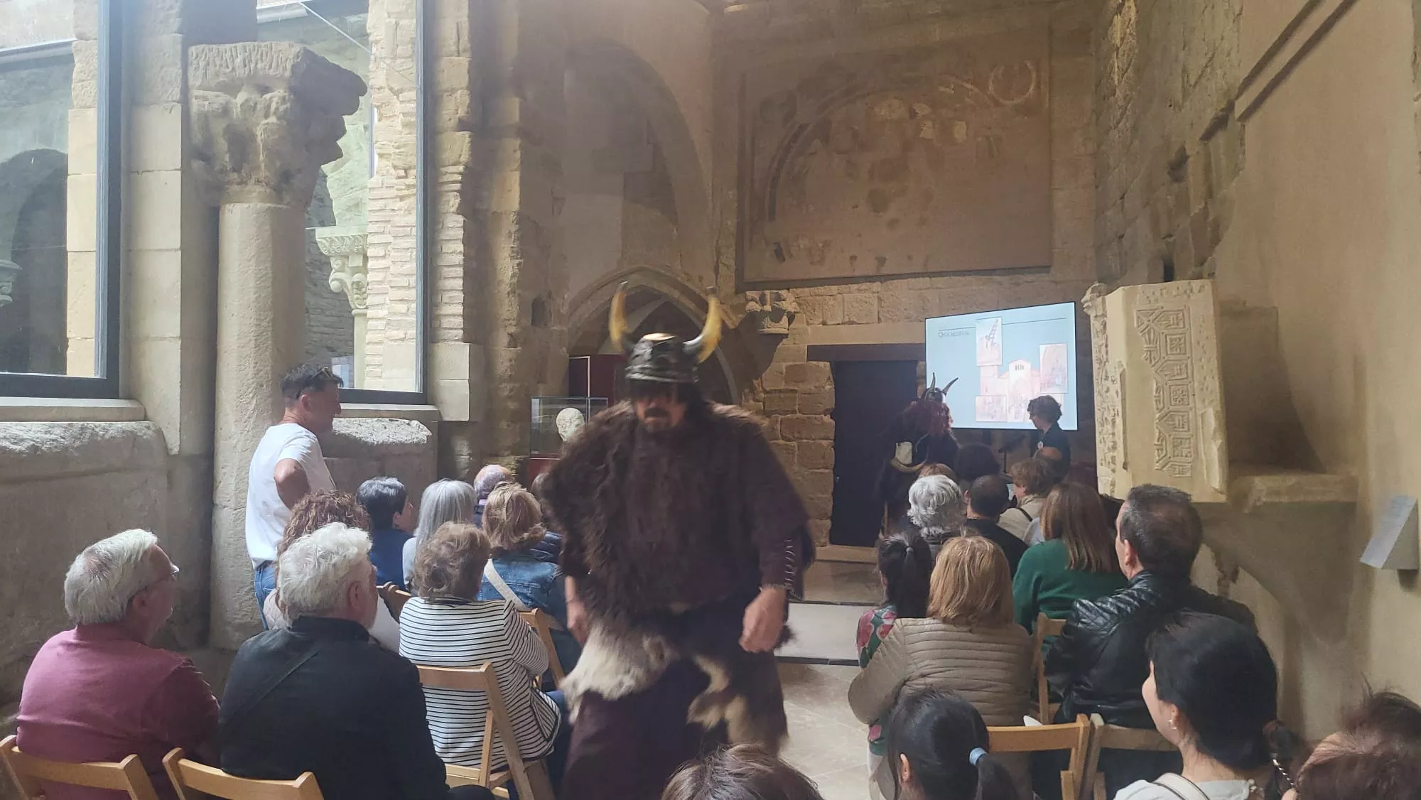 Proyecto "Érase una vez una catedral al revés” del Museo Diocesano de Huesca. Foto Mercedes Manterola