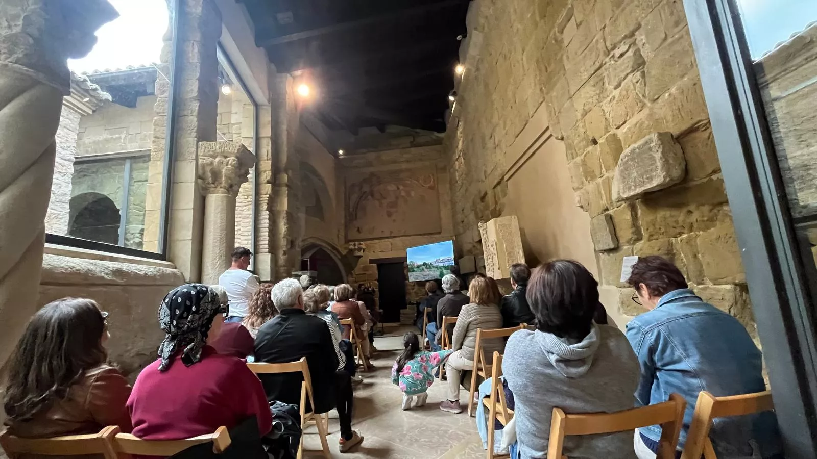 Proyecto "Érase una vez una catedral al revés” del Museo Diocesano de Huesca. Foto Mercedes Manterola