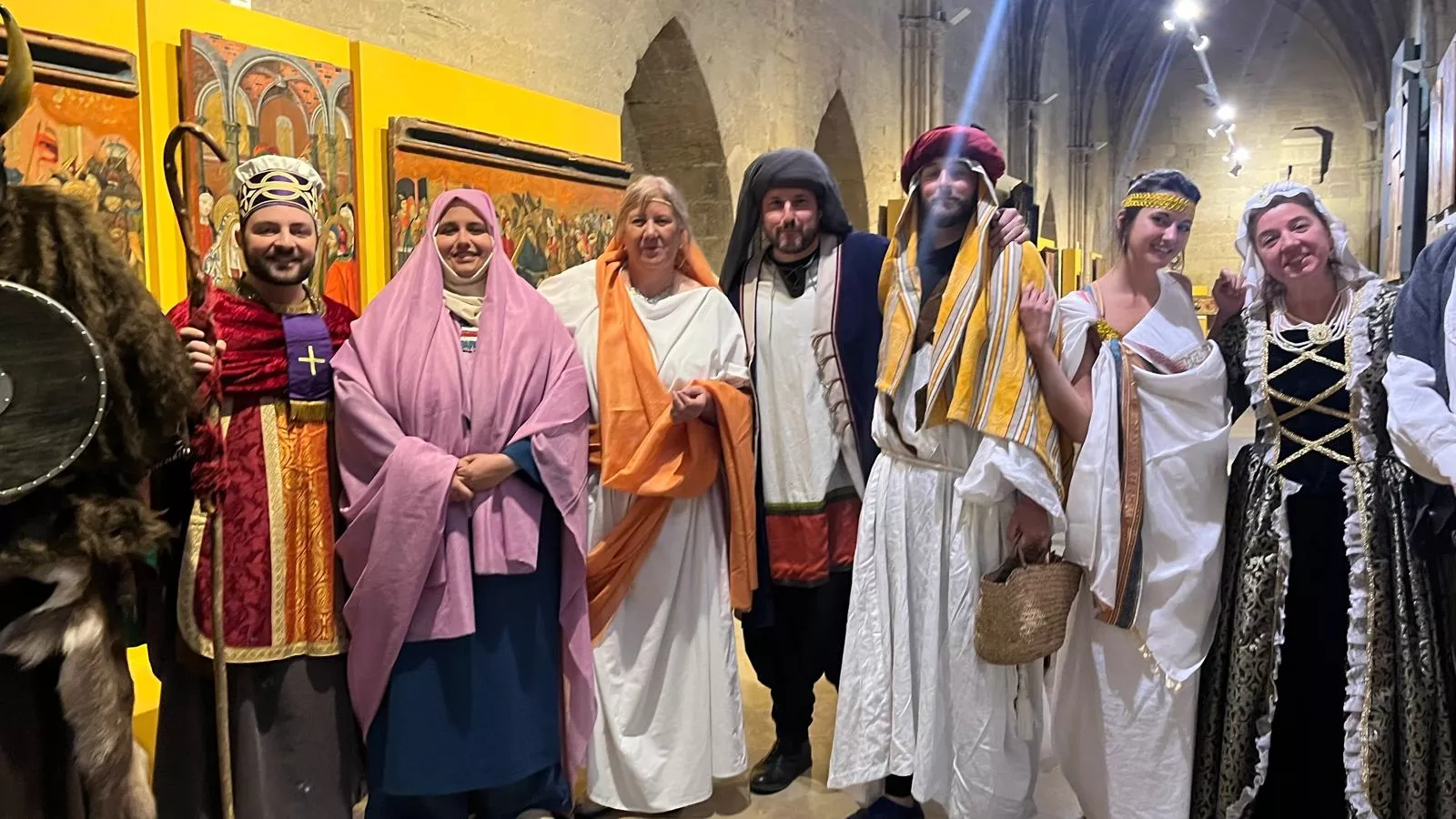 Proyecto "Érase una vez una catedral al revés” del Museo Diocesano de Huesca. Foto Mercedes Manterola