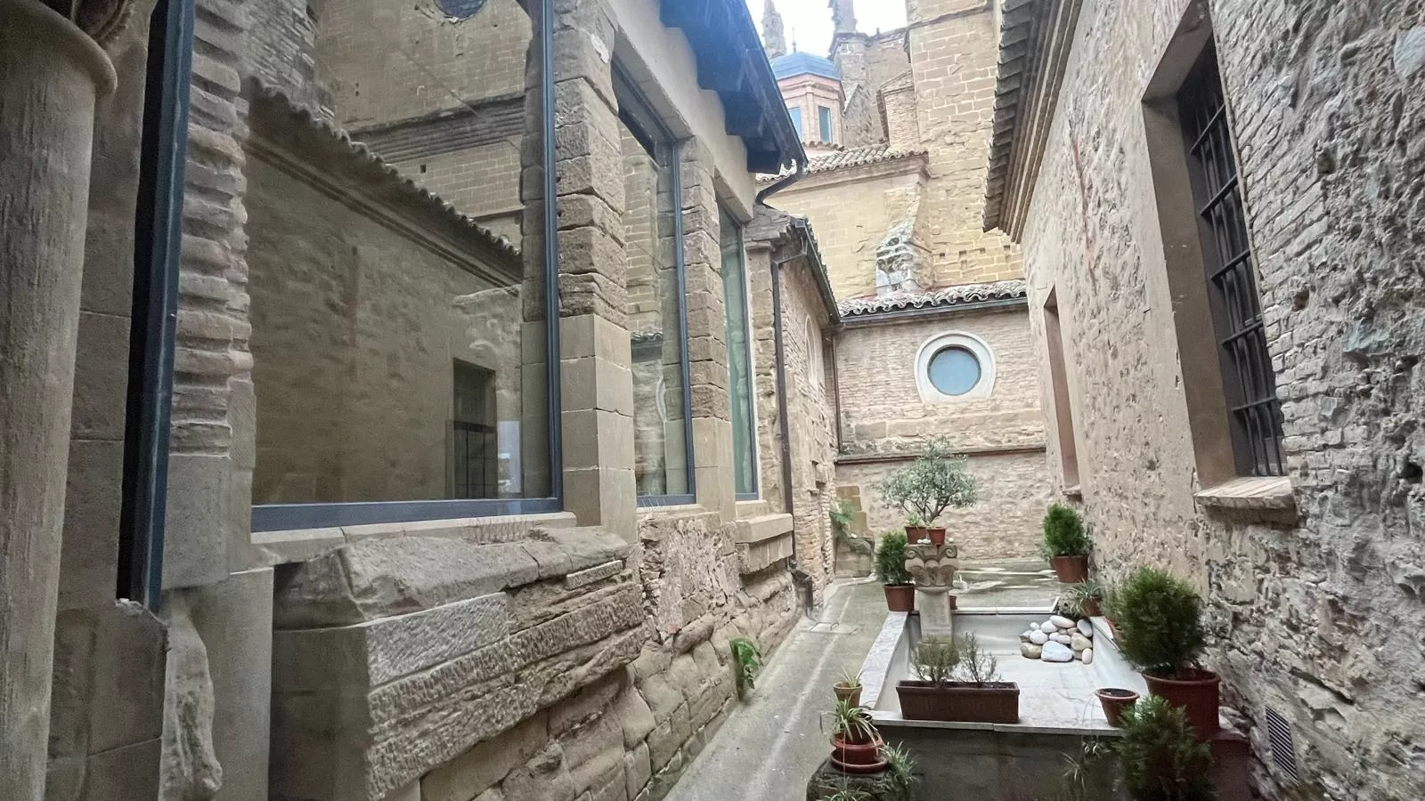 Proyecto "Érase una vez una catedral al revés” del Museo Diocesano de Huesca. Foto Mercedes Manterola