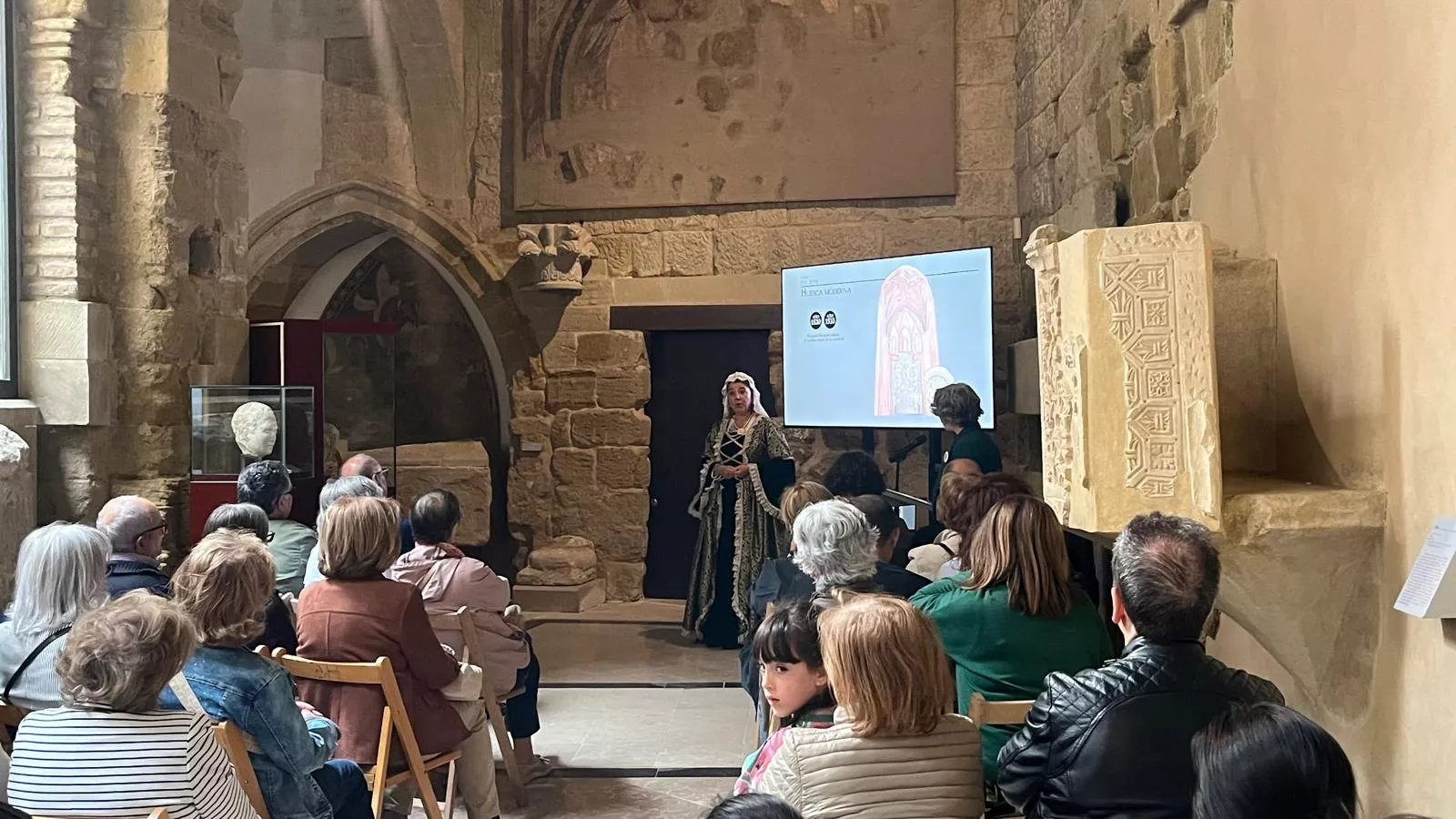 Proyecto "Érase una vez una catedral al revés” del Museo Diocesano de Huesca. Foto Mercedes Manterola