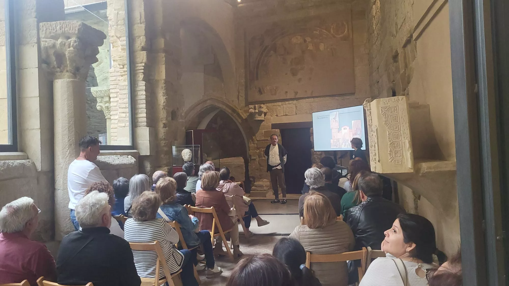 Proyecto "Érase una vez una catedral al revés” del Museo Diocesano de Huesca. Foto Mercedes Manterola