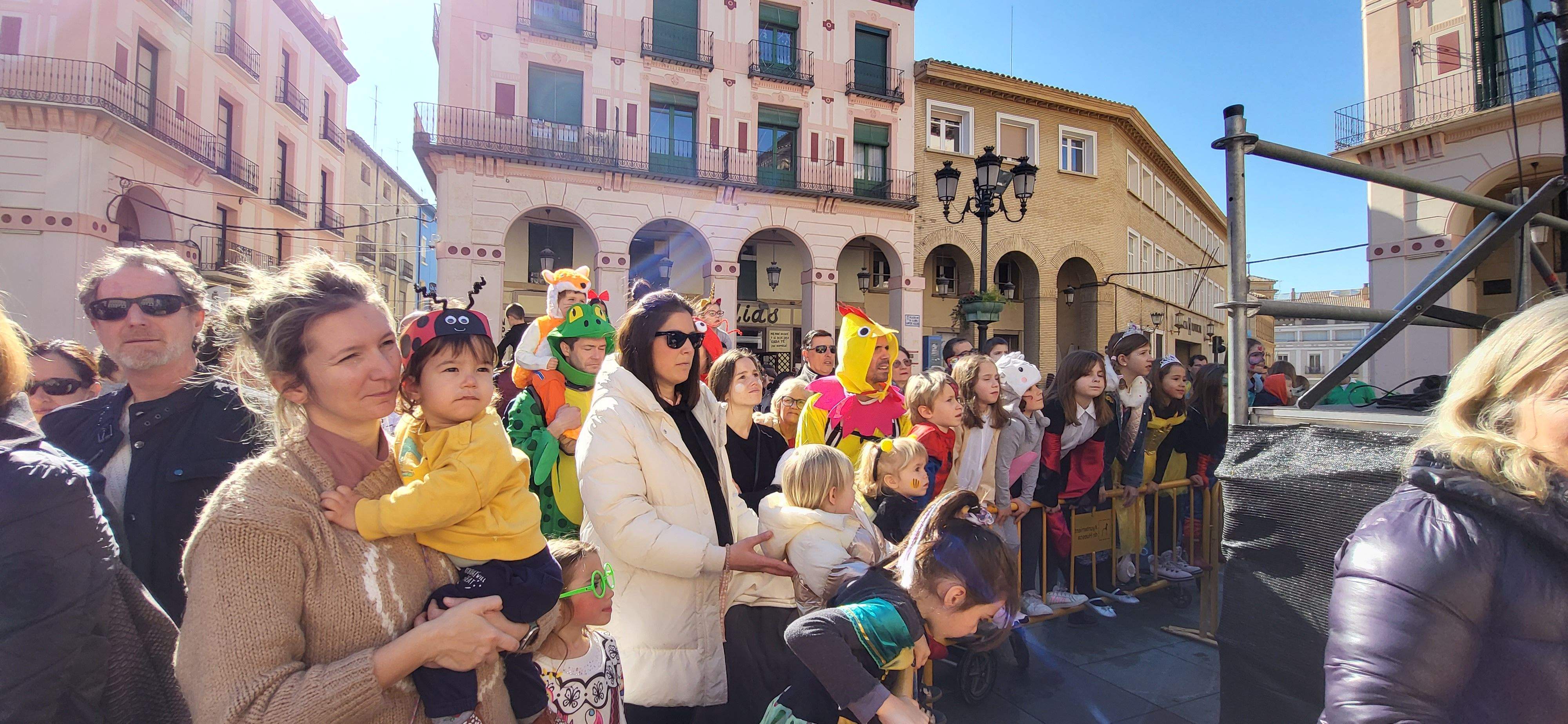 Carnaval Infantil en Huesca. Foto: Mercedes Manterola