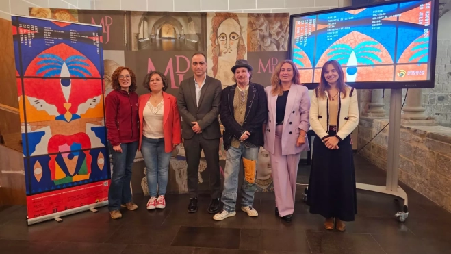 Presentación del Festival del Camino de Santiago en Jaca.