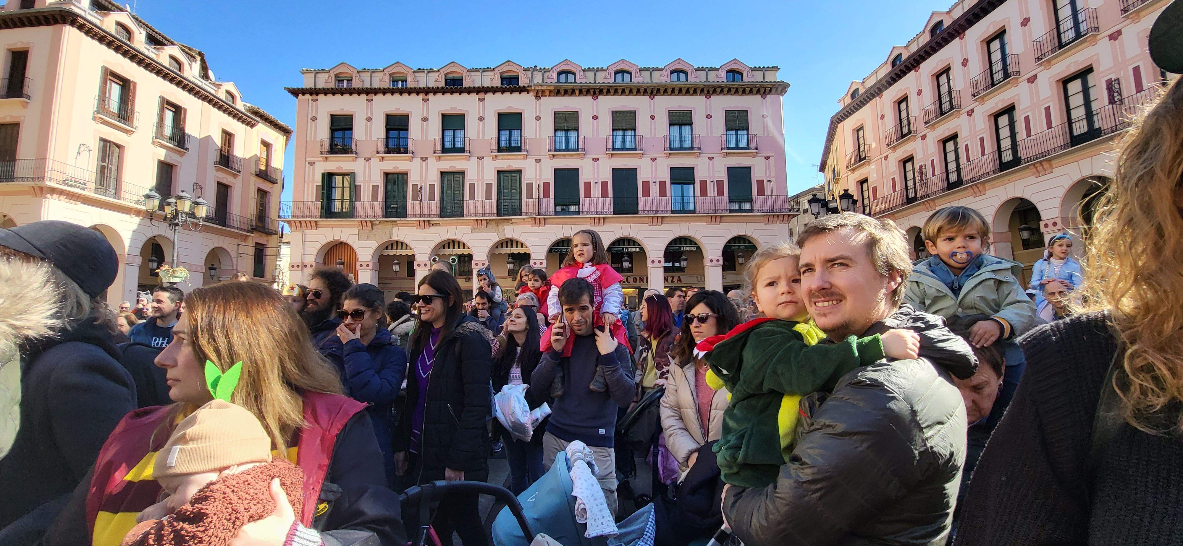 Carnaval Infantil en Huesca. Foto: Mercedes Manterola