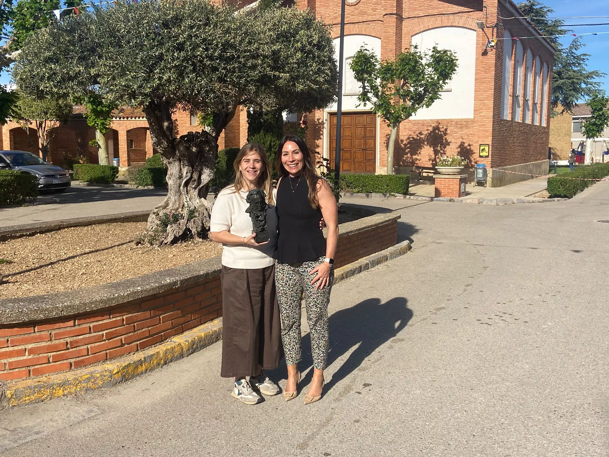 Homenaje de Montesusín a Yasmina Praderas