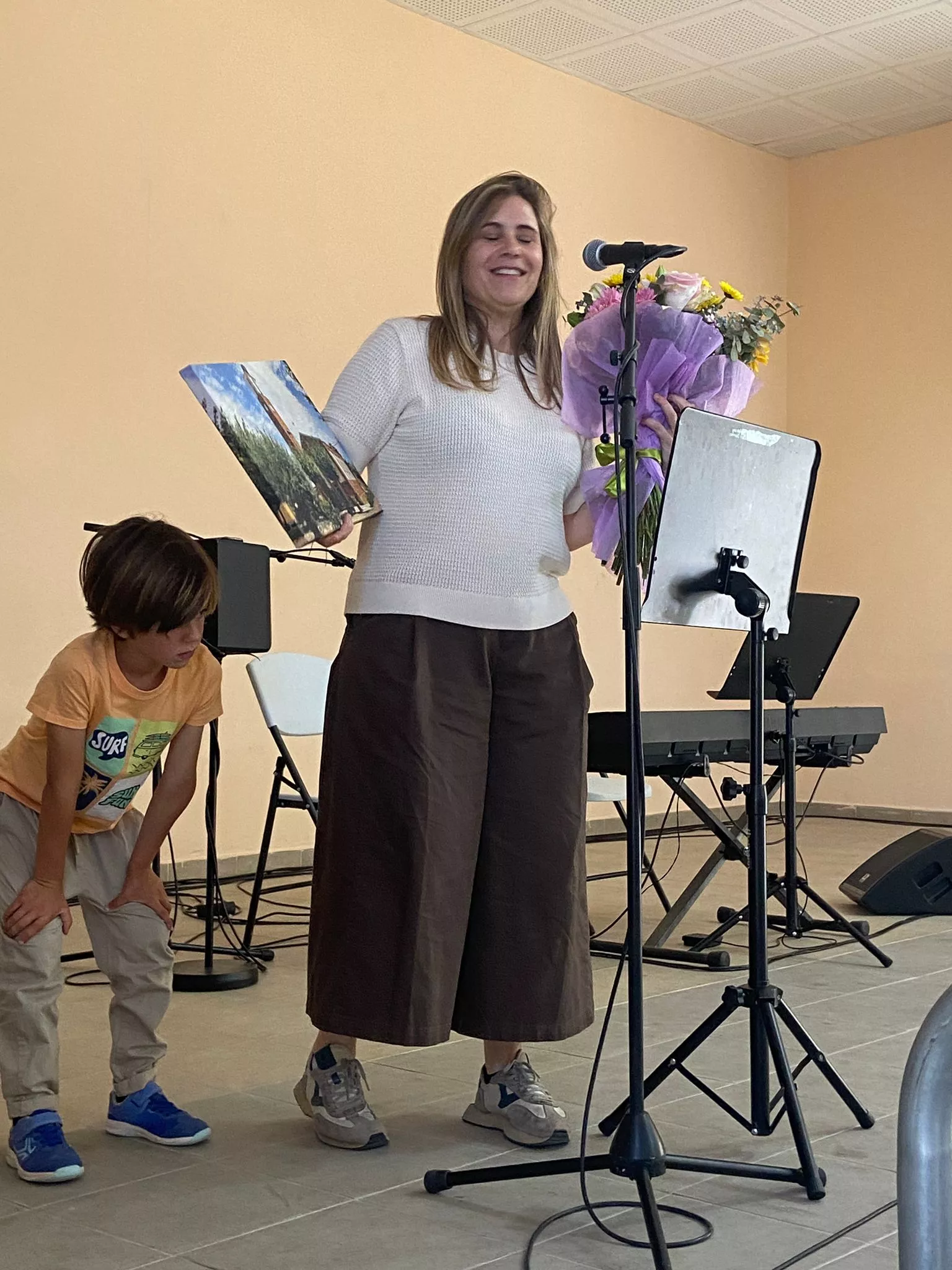 Homenaje de Montesusín a Yasmina Praderas