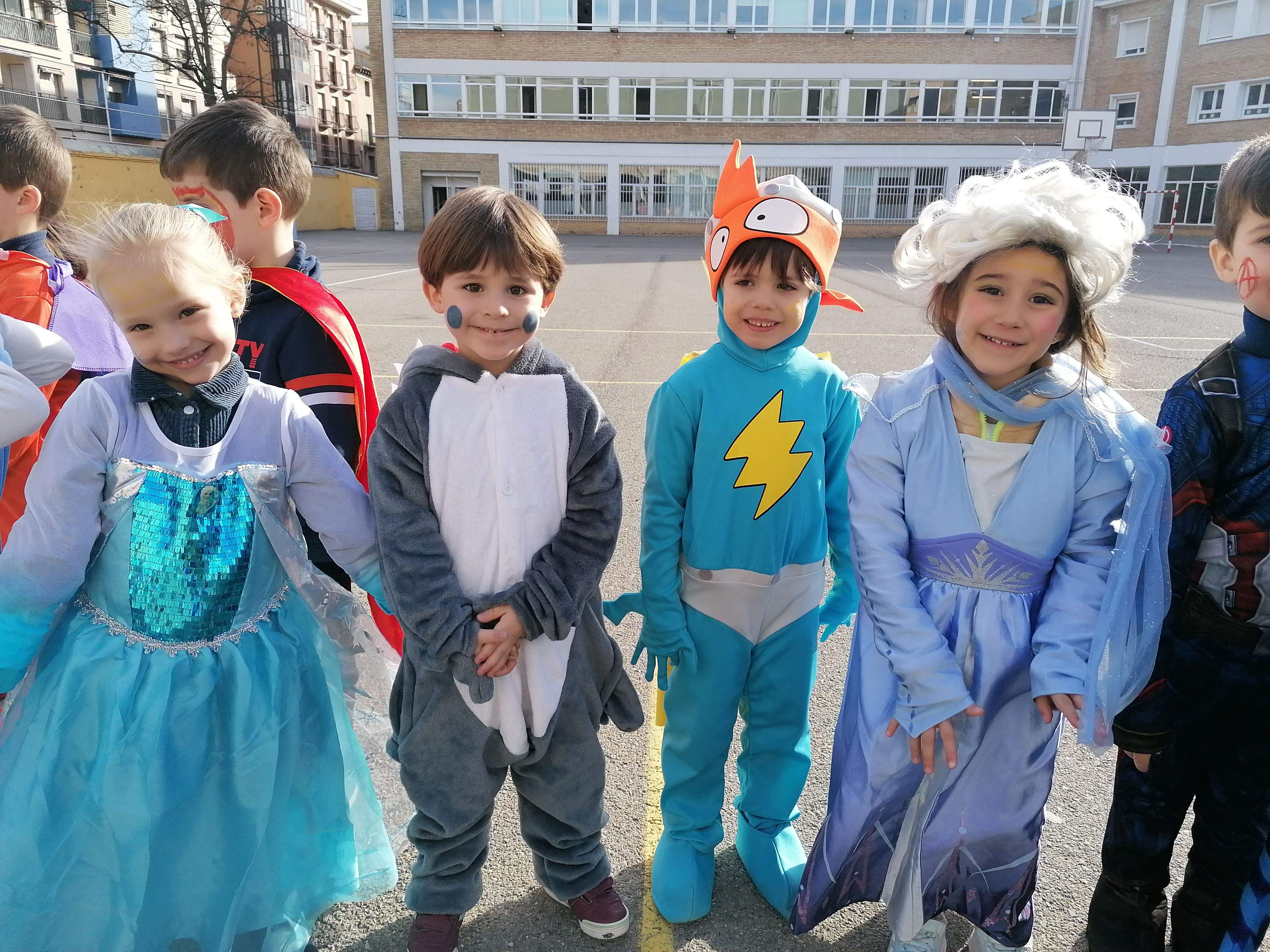 Carnaval en Educación Infantil en Salesianos de Huesca