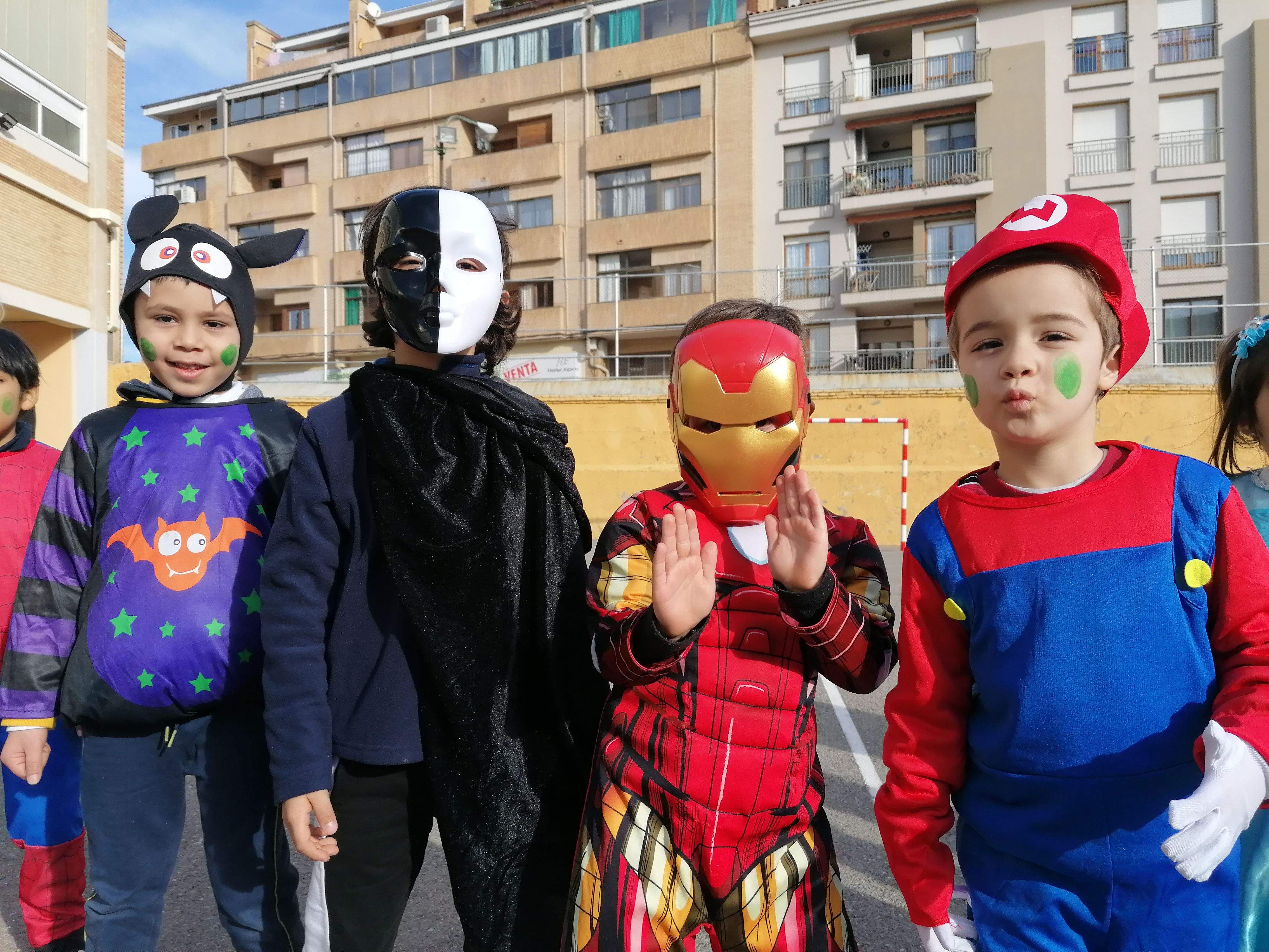 Carnaval en Educación Infantil en Salesianos de Huesca
