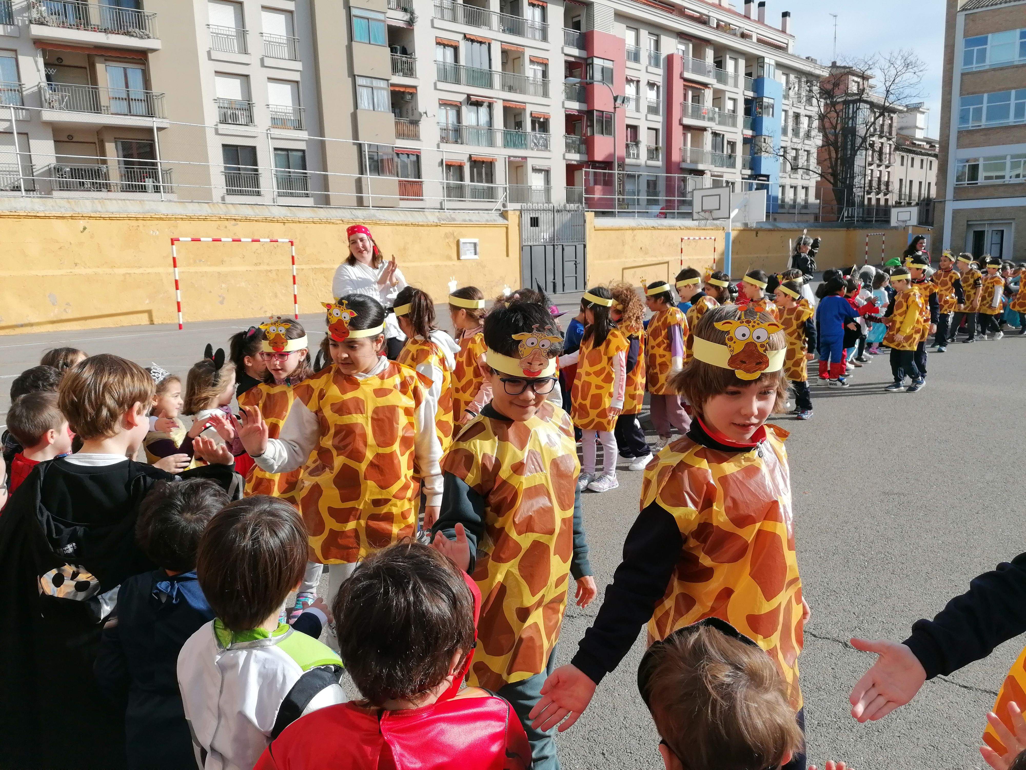 Carnaval en Educación Infantil en Salesianos de Huesca