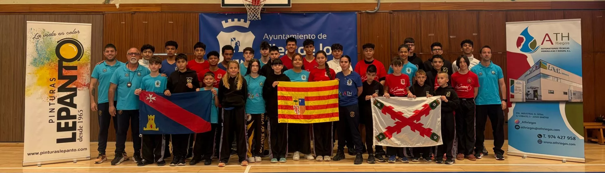 Escuelas Kickboxing de Barbastro y Binéfar. Buenos resultados de los altoaragoneses en el regional de kickboxing.