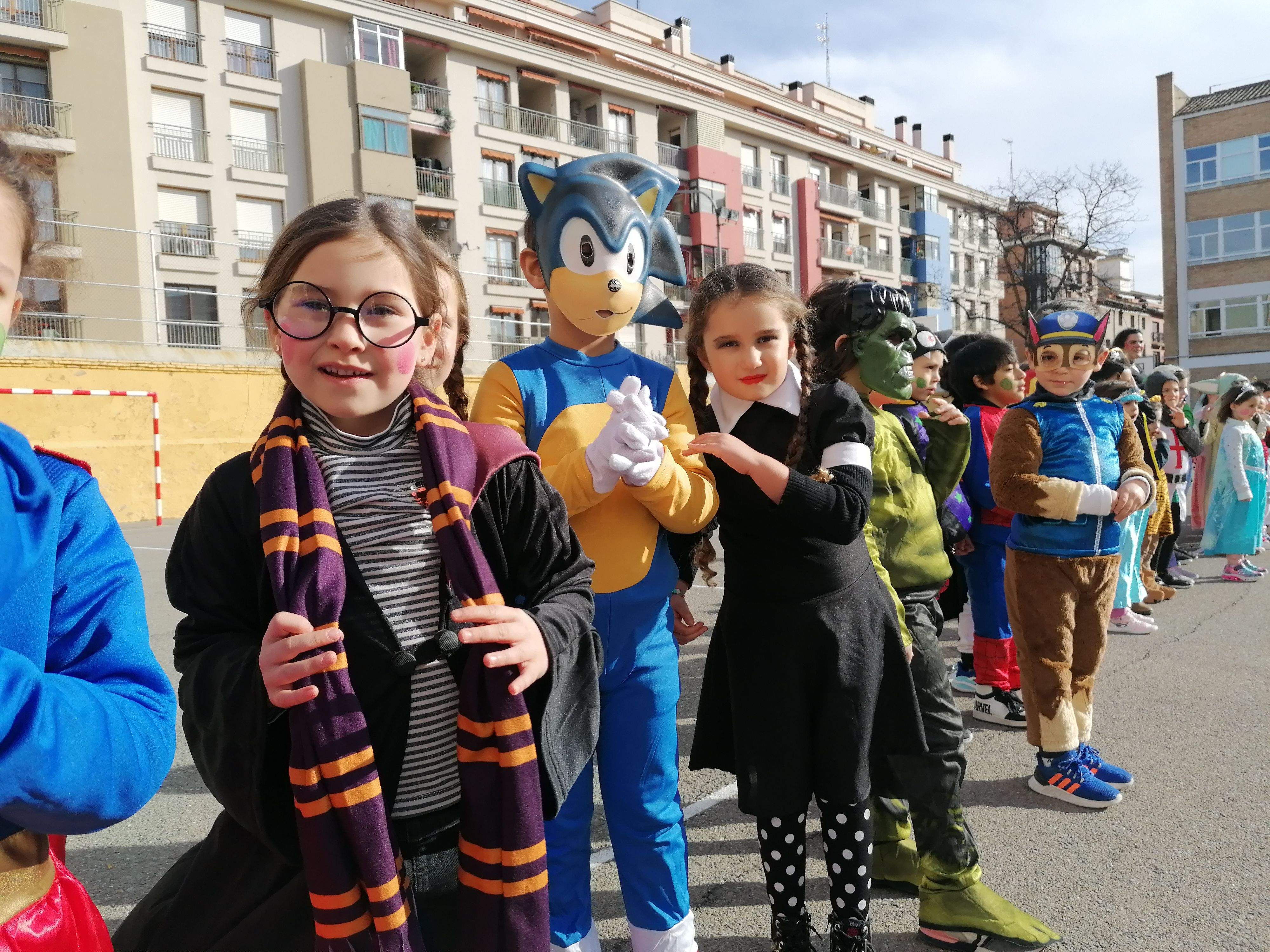 Carnaval en Educación Infantil en Salesianos de Huesca