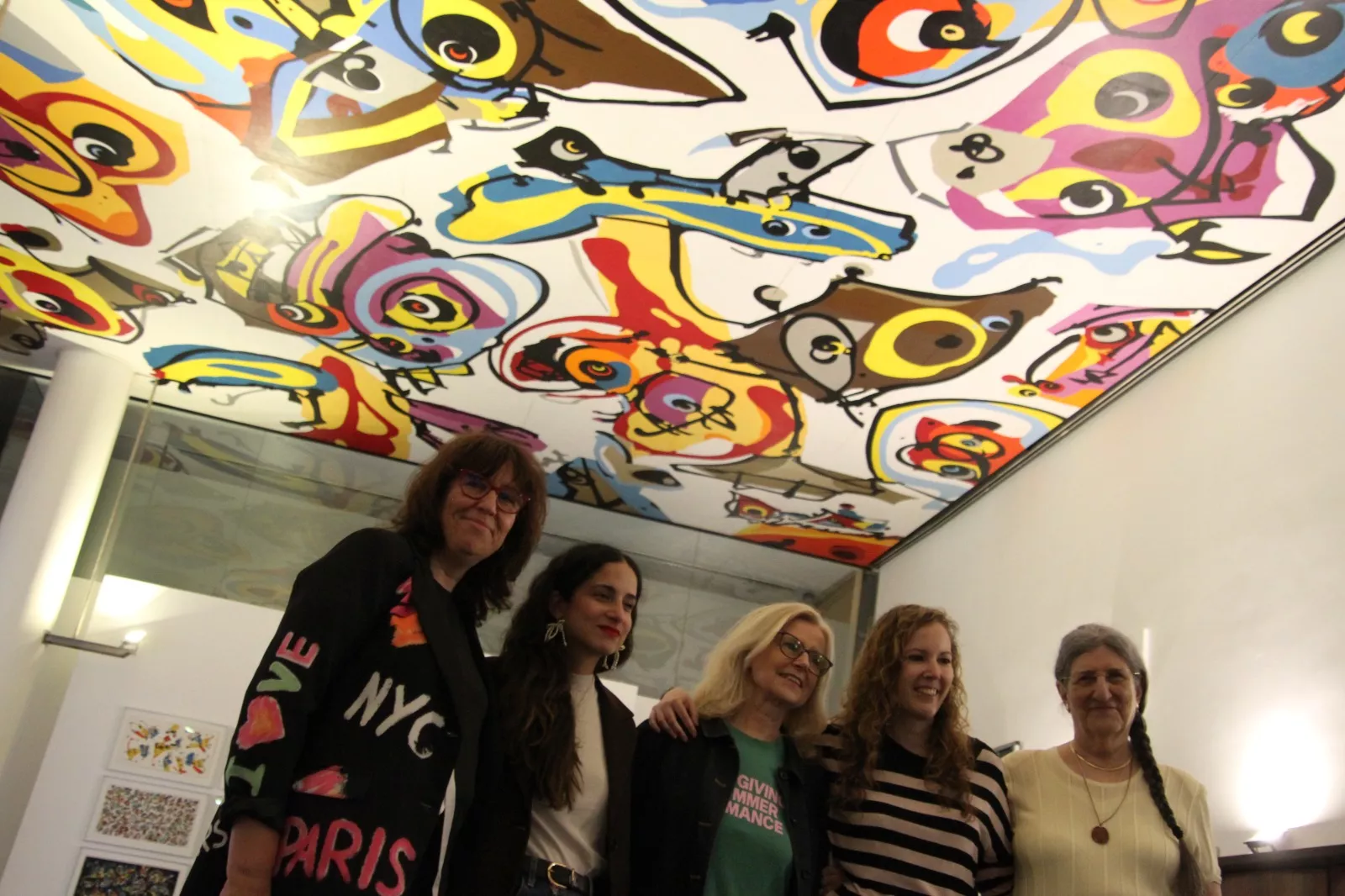 Presentación del cartel de la Muestra de Cine Realizados por Mujeres con Azucena Rodríguez y Ana Jarén. Foto Carlos Neofato Carlos Neofato
