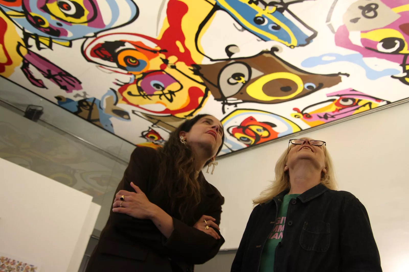 Azucena Rodríguez y Ana Jarén. Carlos Neofato
