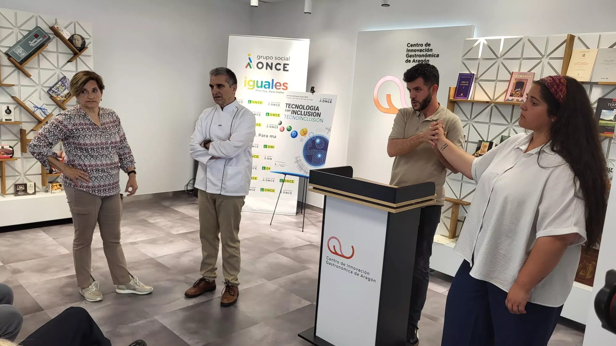 Cocina a ciegas con Rafael Zapata en el Ciga