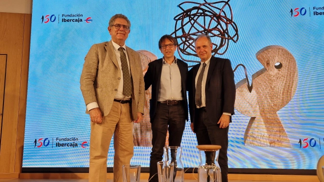 Manuel Martín Carrasco, Javier Olivera Pueyo y Manel Sánchez Pérez. Foto Myriam Martínez Manuel Martín Carrasco, Javier Olivera Pueyo y Manel Sánchez Pérez. Foto Myriam Martínez