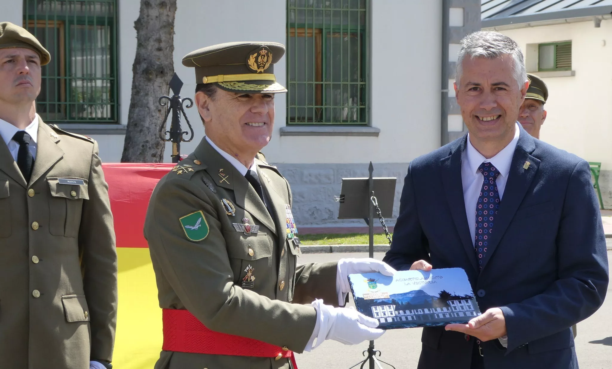 Conmemoración en Jaca del centenario del Acuartelamiento “La Victoria”.