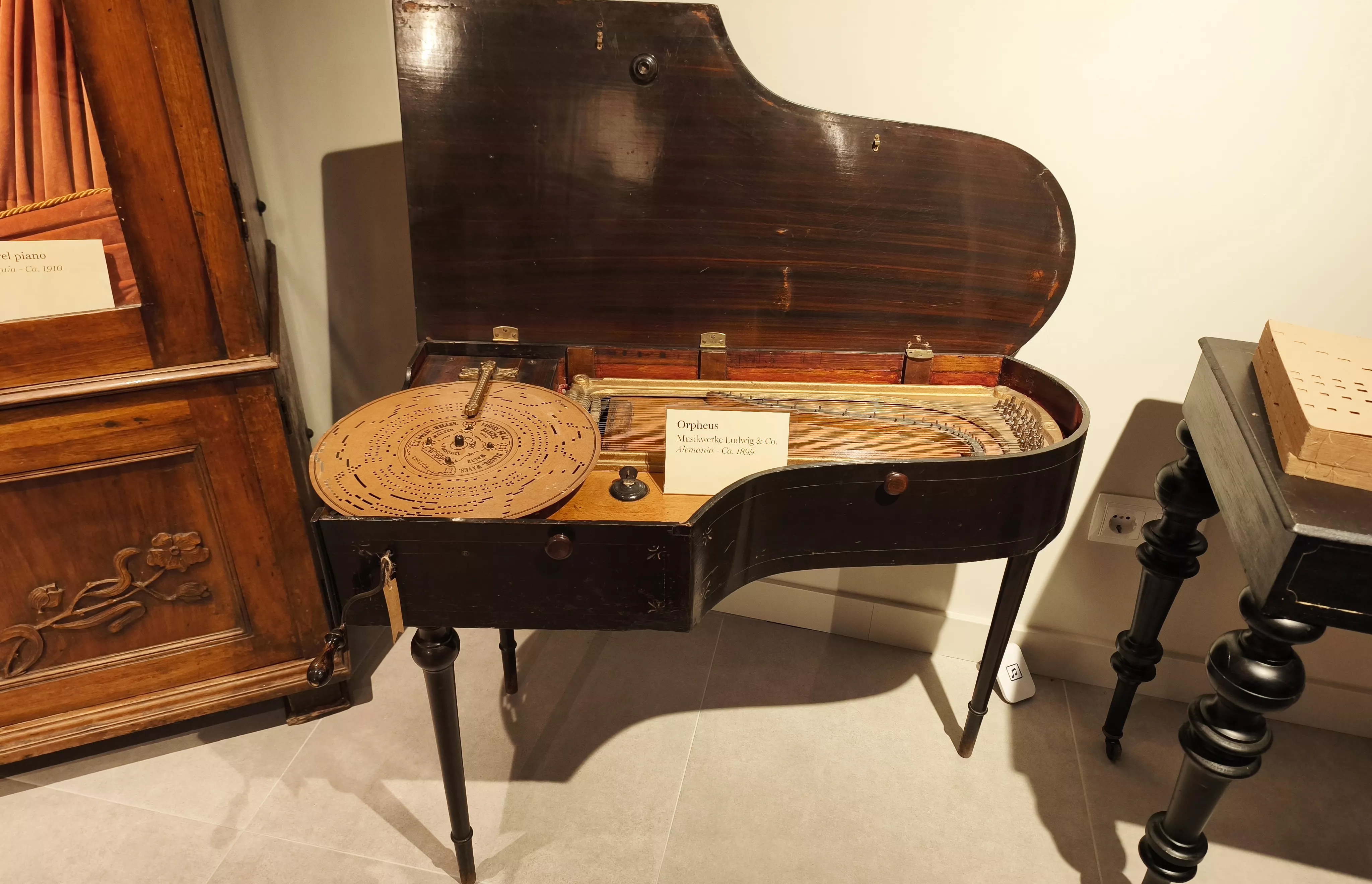Museo de Ingenios Musicales en Labuerda. Foto María José Sampietro