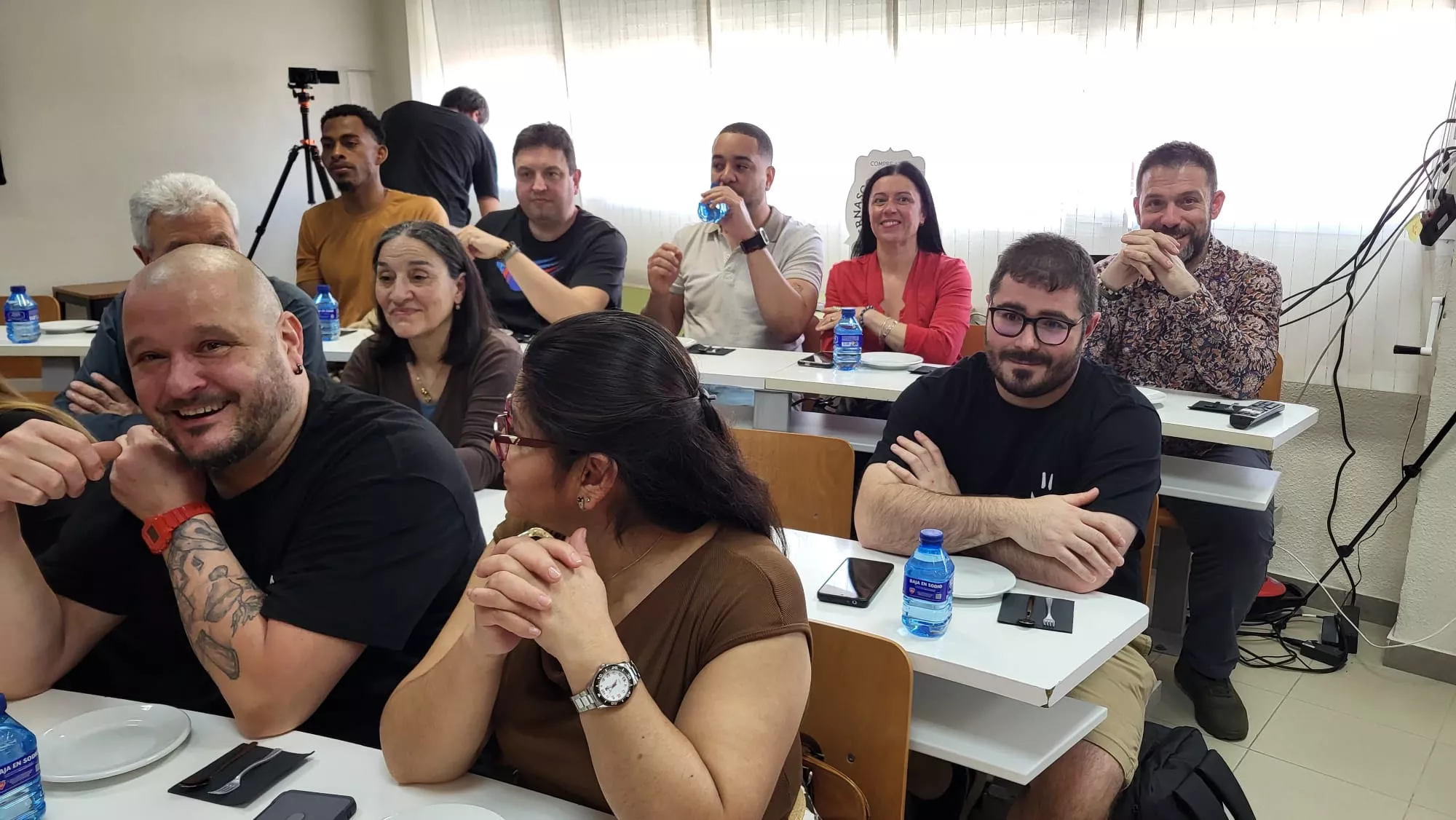 Taller de  Julio Rioyo sobre Casquería en la Escuela de Hostelería de Huesca